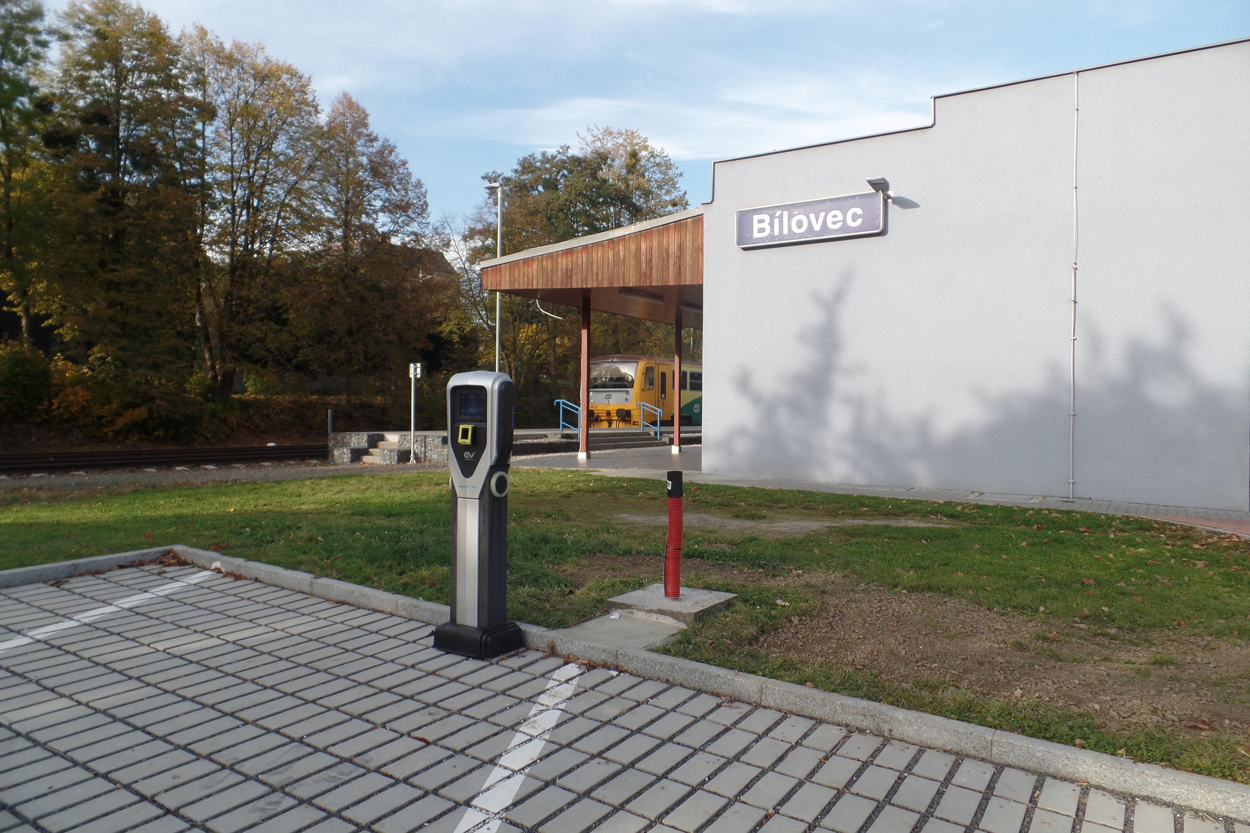 Nabíjecí stanice ČEZ