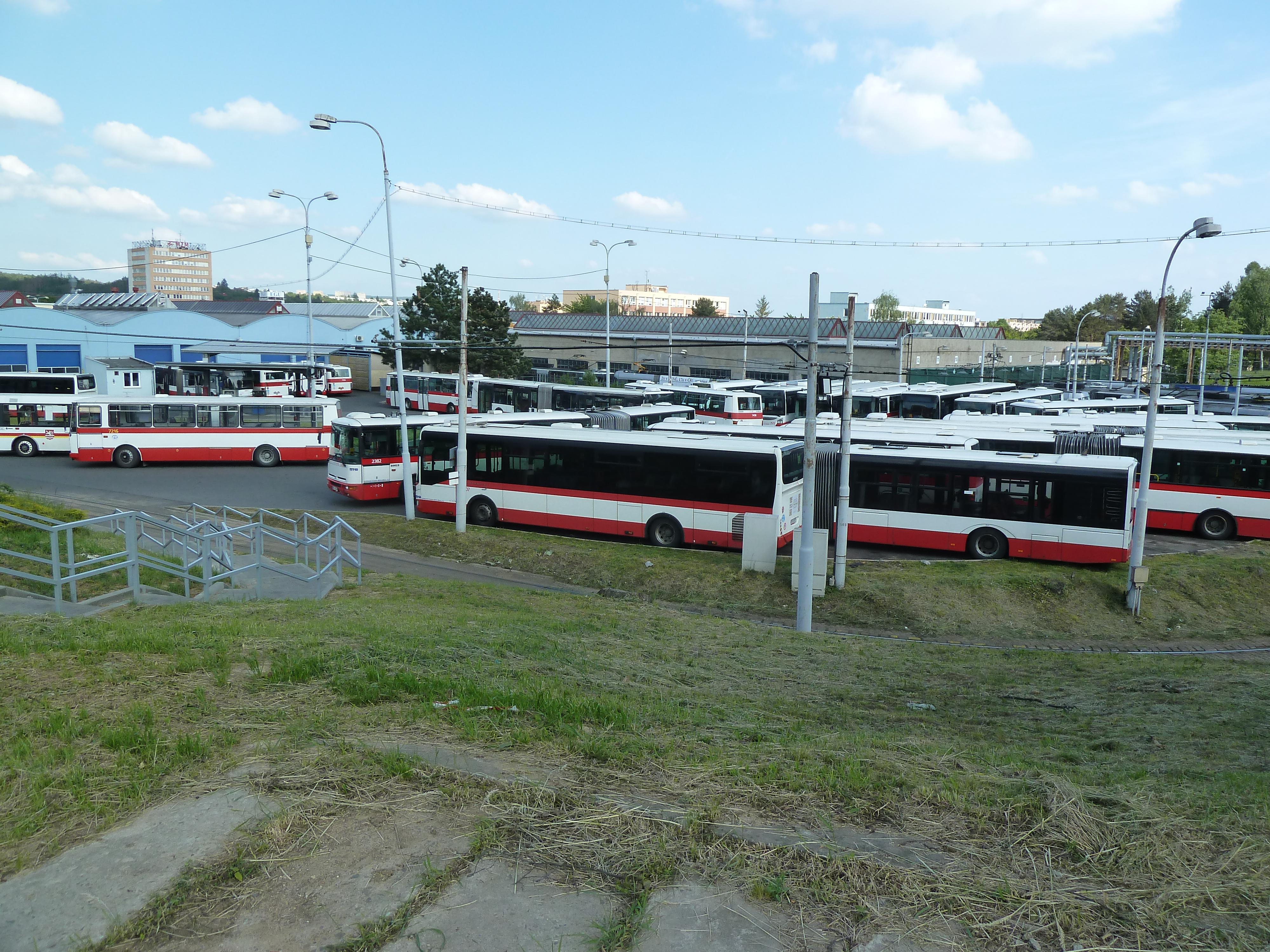 Vozovna dopravního podniku města Brna