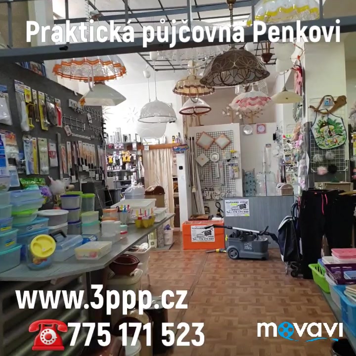 Praktická půjčovna Penkovi foto 2 (náhled videa)