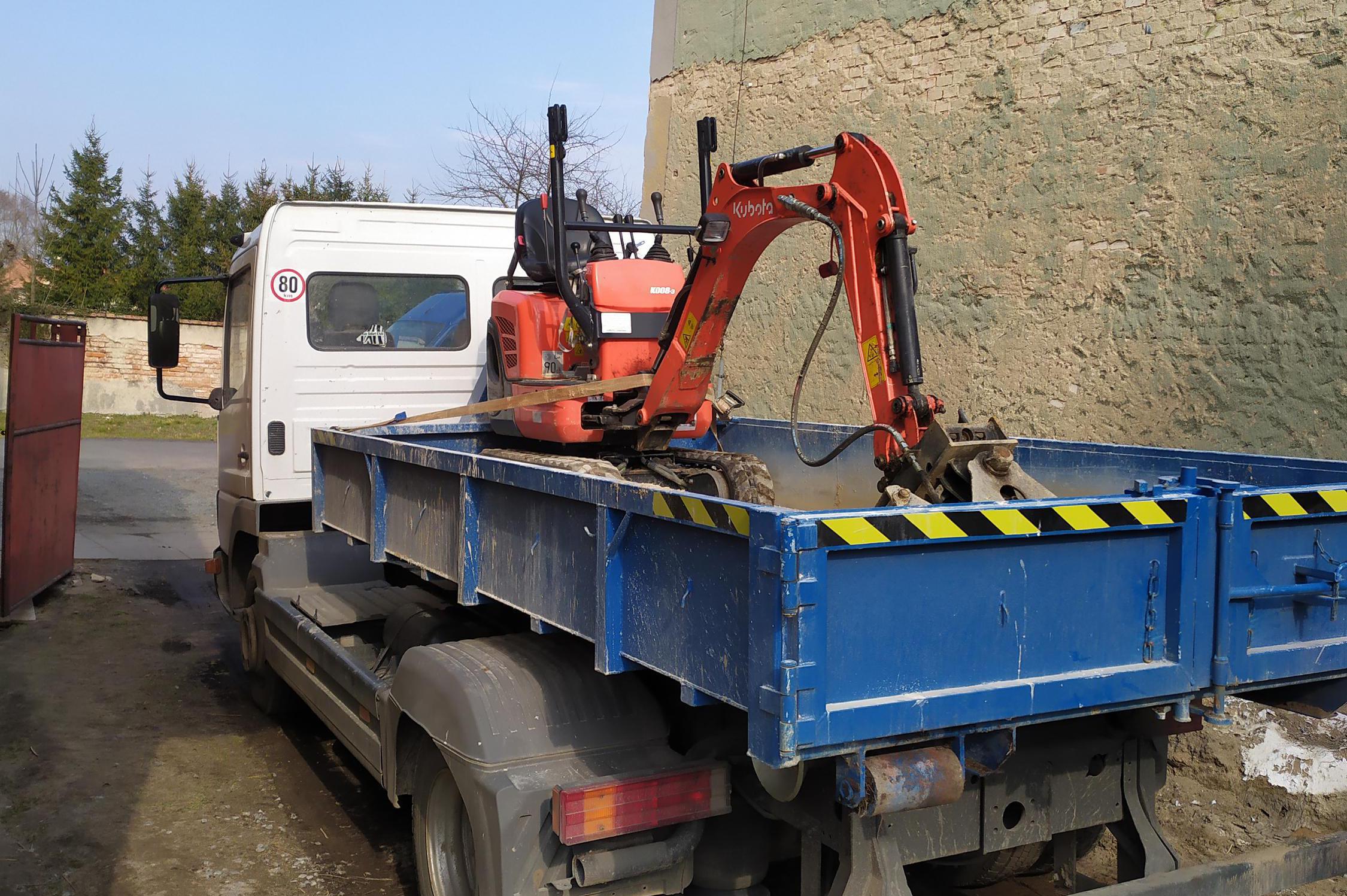 Výkopové a zemní práce Maudza