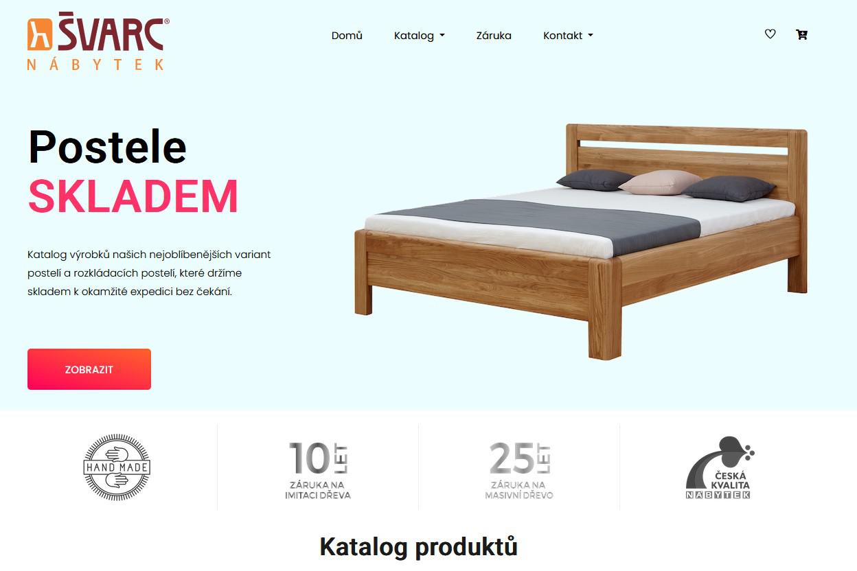 Kvalitní postele a ložnice BMB