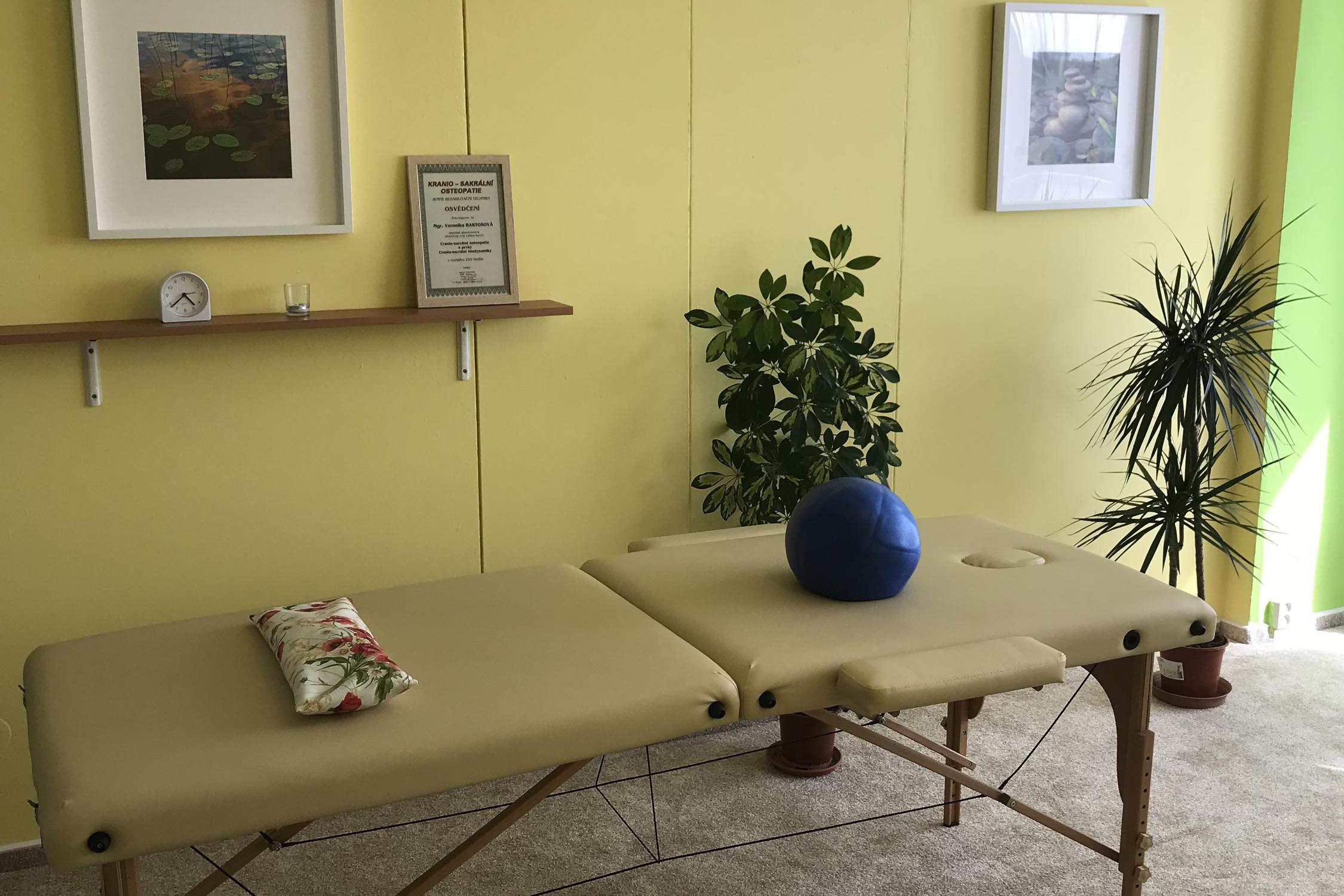 Kranio - sakrální terapie - Mgr. Veronika Bartošová