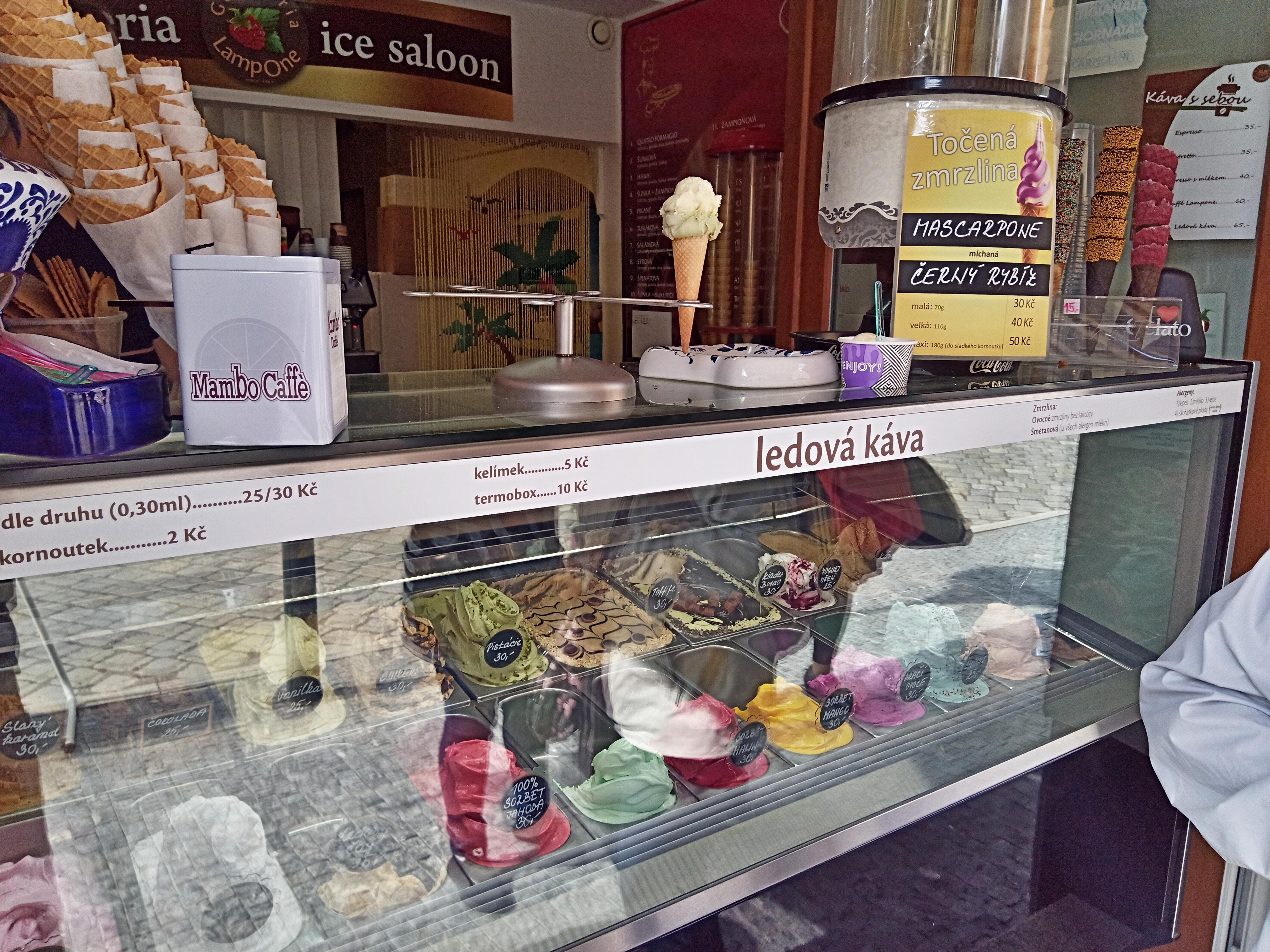Zmrzlina Palackého 133/6 Jeseník