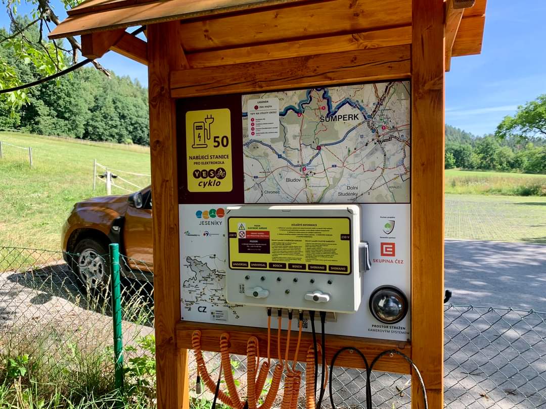 Nabíjecí stanice elektrokol