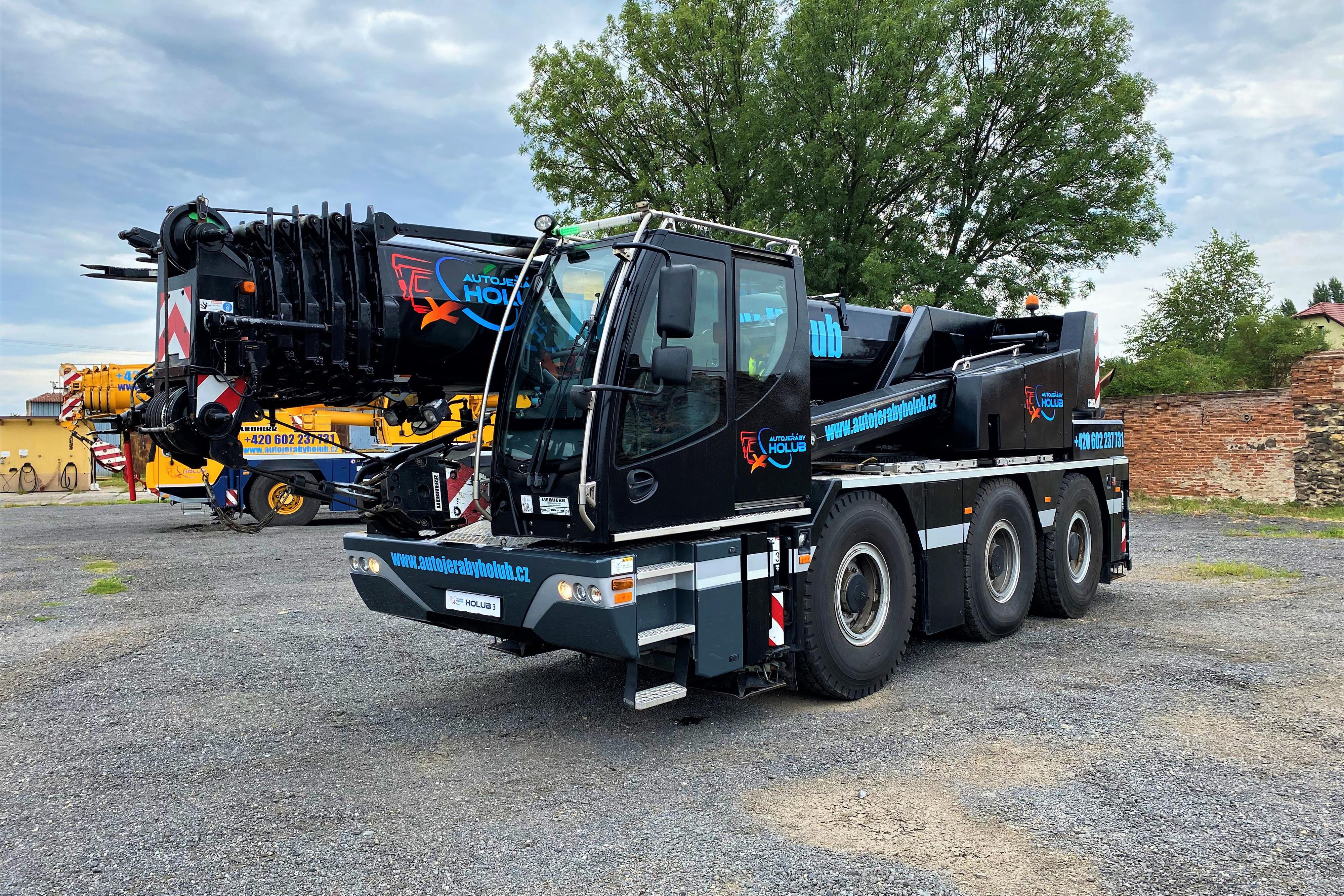 Pronájem Autojeřábu Liebherr LTC 1045-3.1