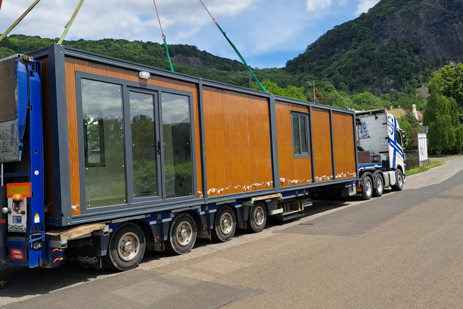 Obytné kontejnery z Turecka