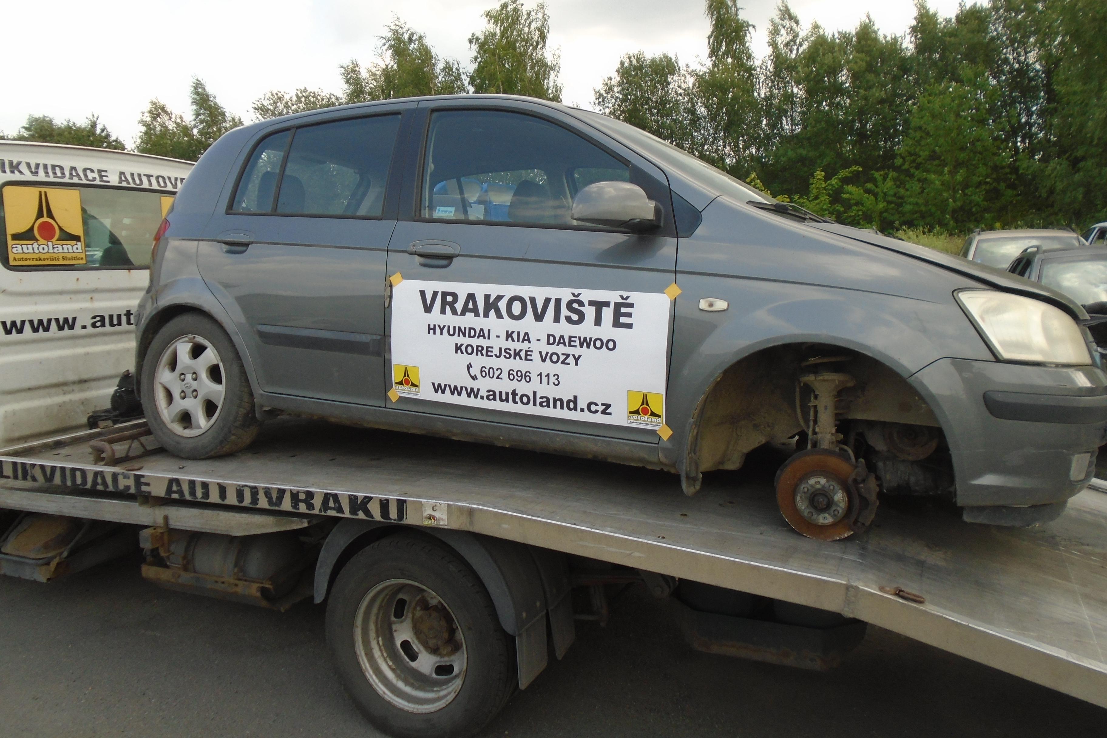 Autoland - Autovrakoviště Hyundai, KIA Sluštice