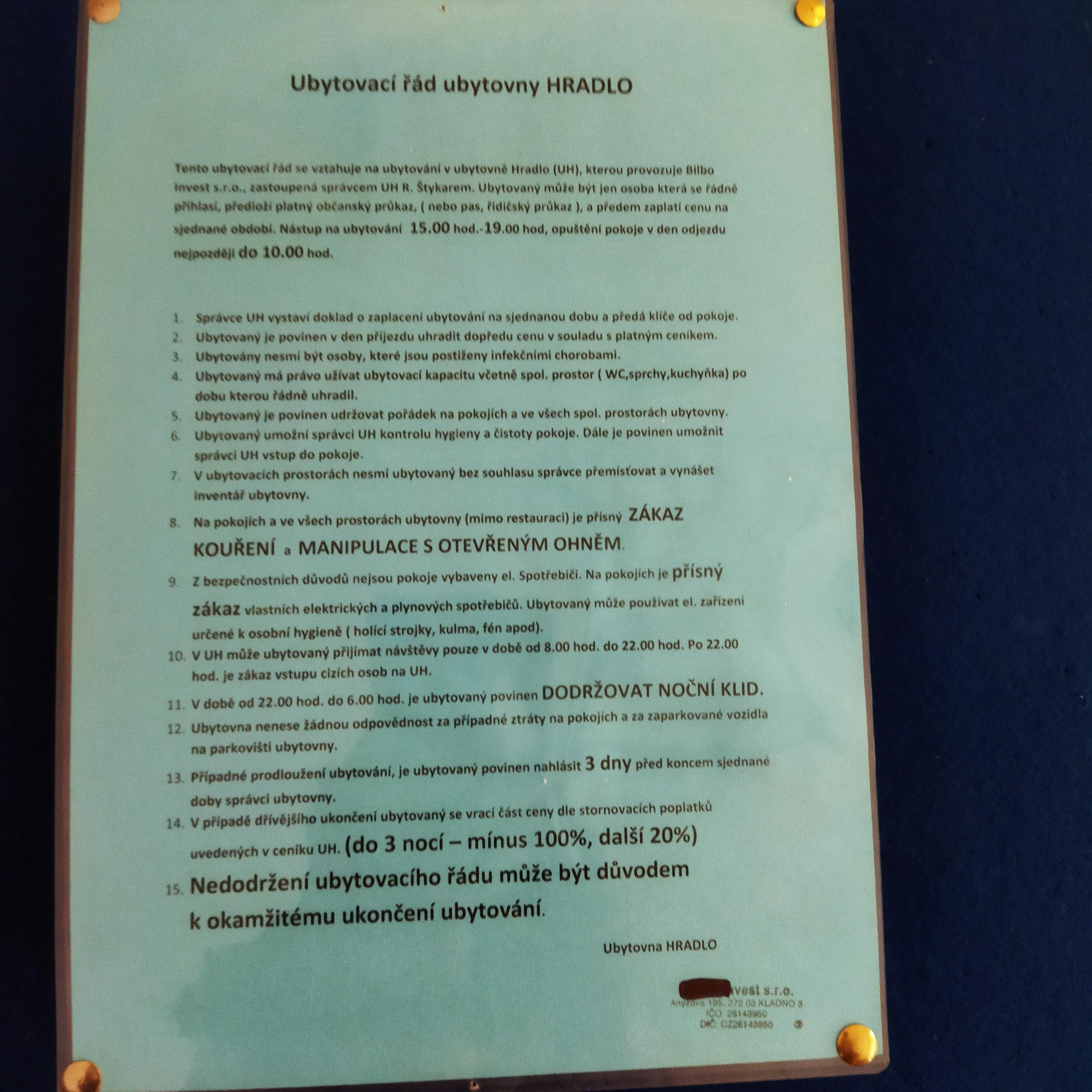 Ubytovna Hradlo foto 2