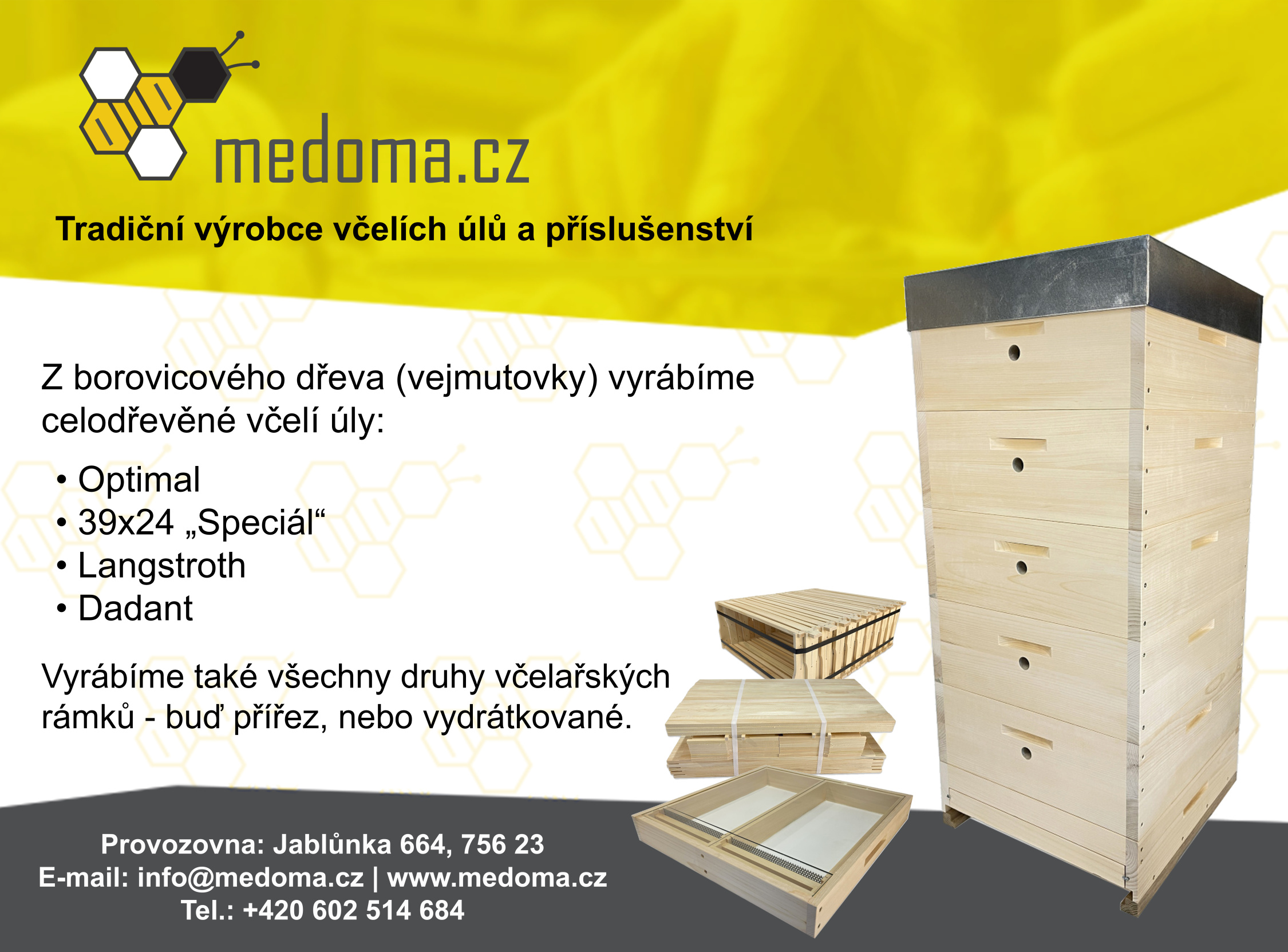 Medoma.cz - výroba včelích úlů foto 2
