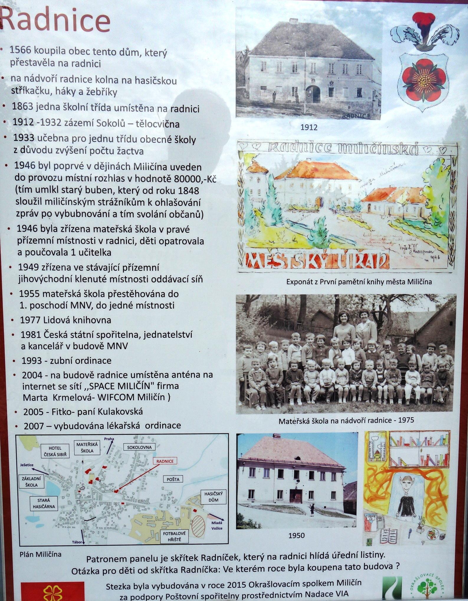 Miličín - městský úřad foto 2
