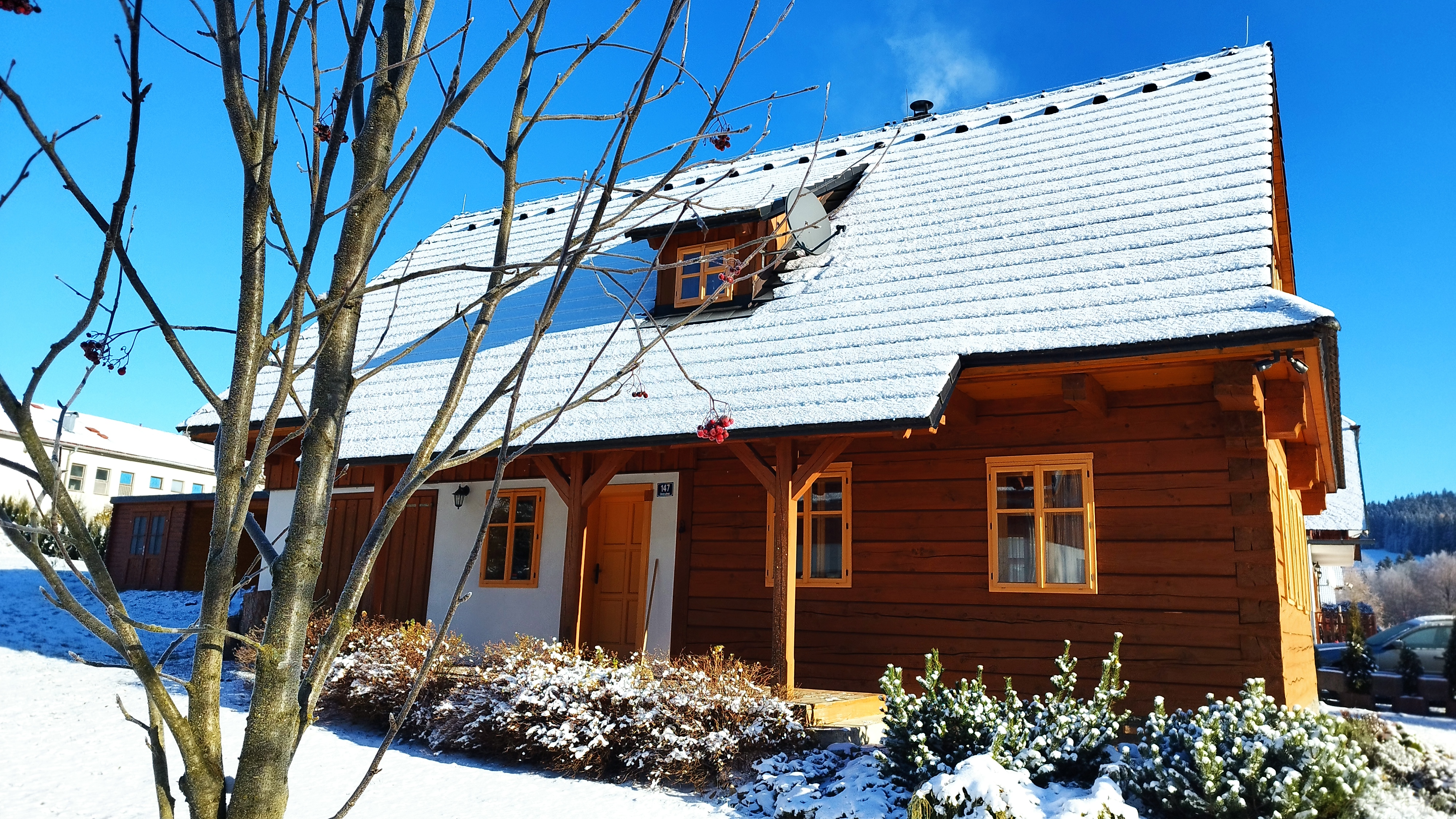 Ubytování chata Roubenka Ostružná foto 3