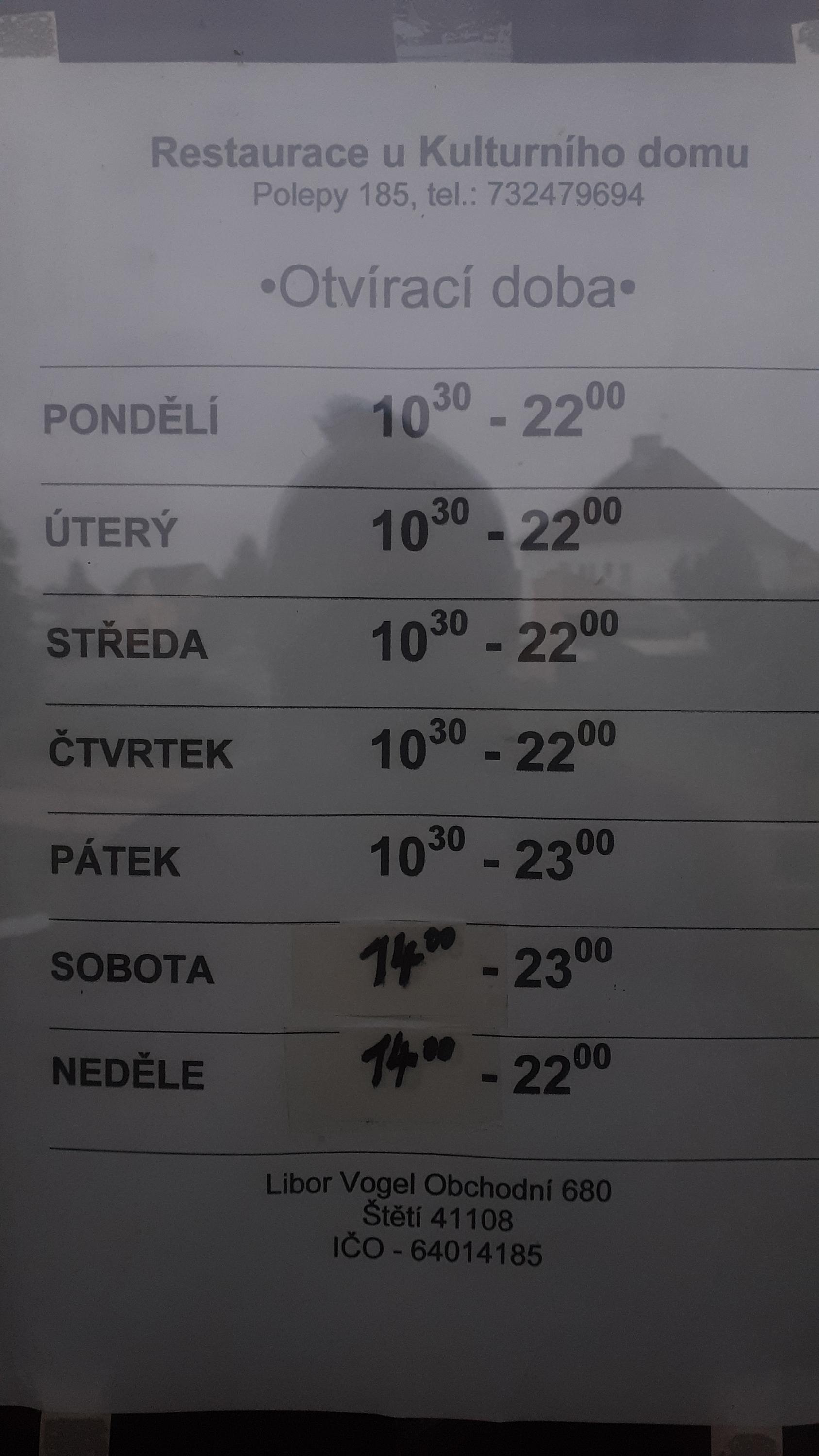 Restaurace U Kulturního domu foto 3