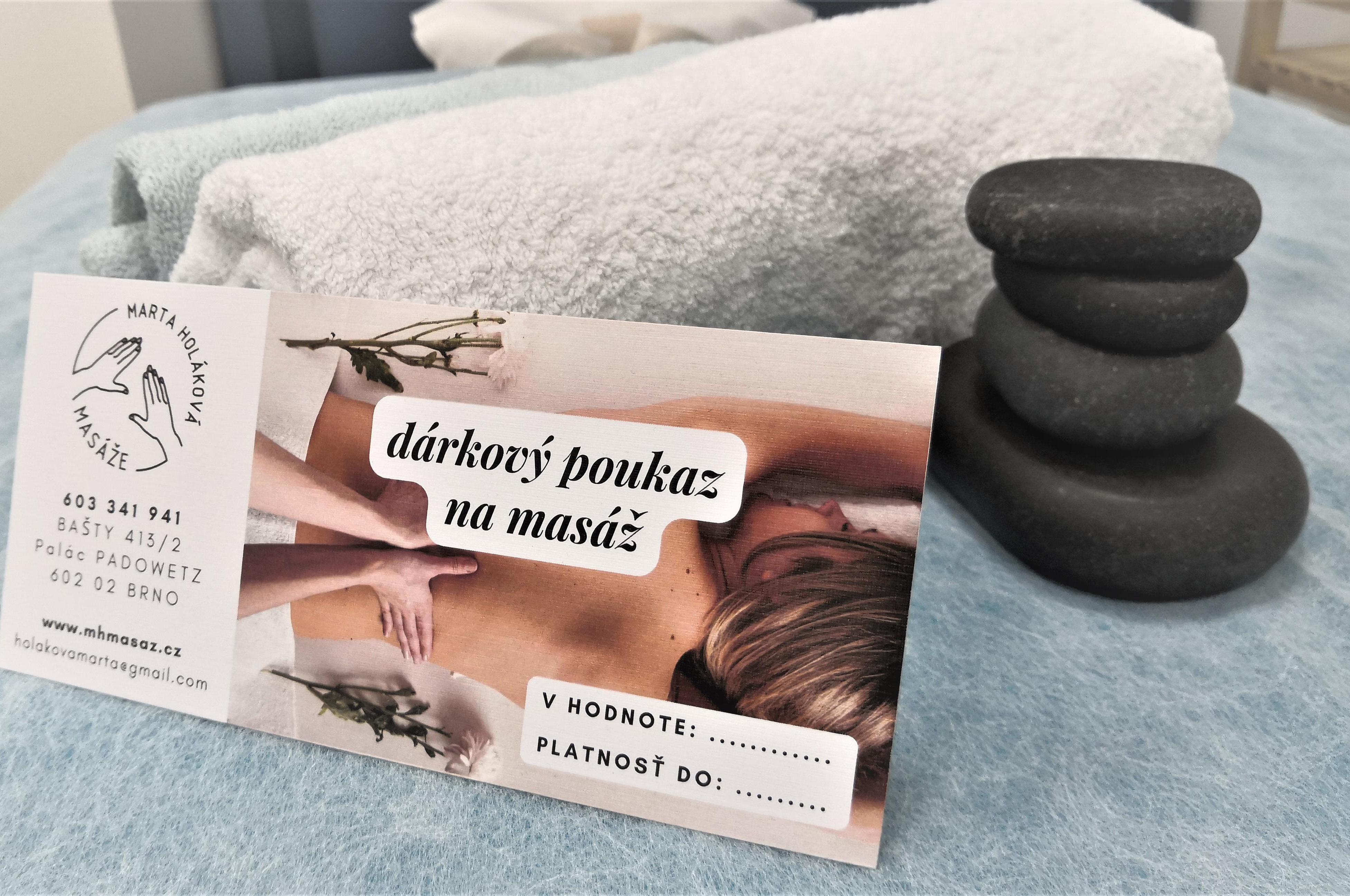 Marta Holáková - Masérske, relaxační a regenerační služby