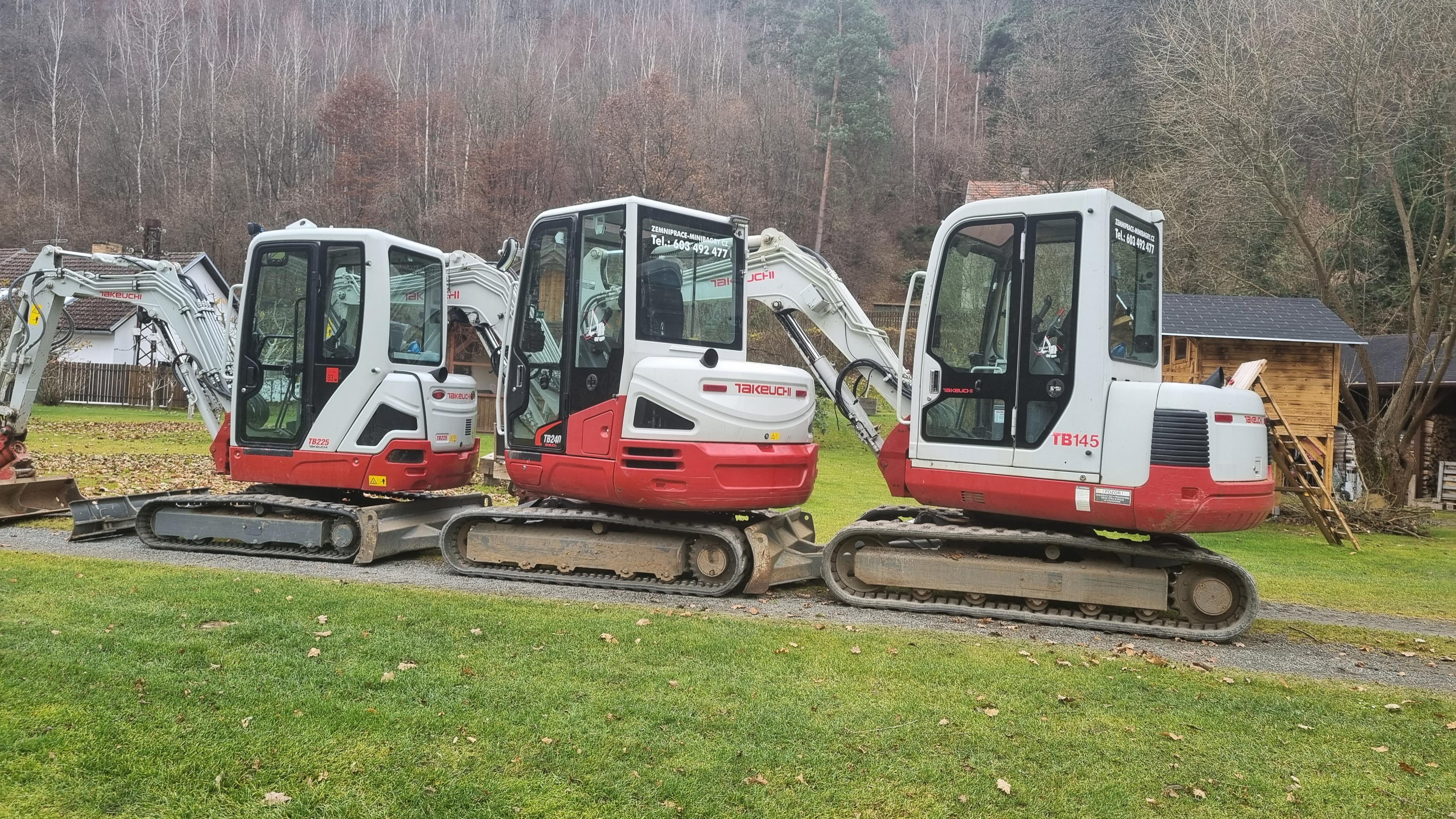 Zemní práce minibagry Urbánek foto 4