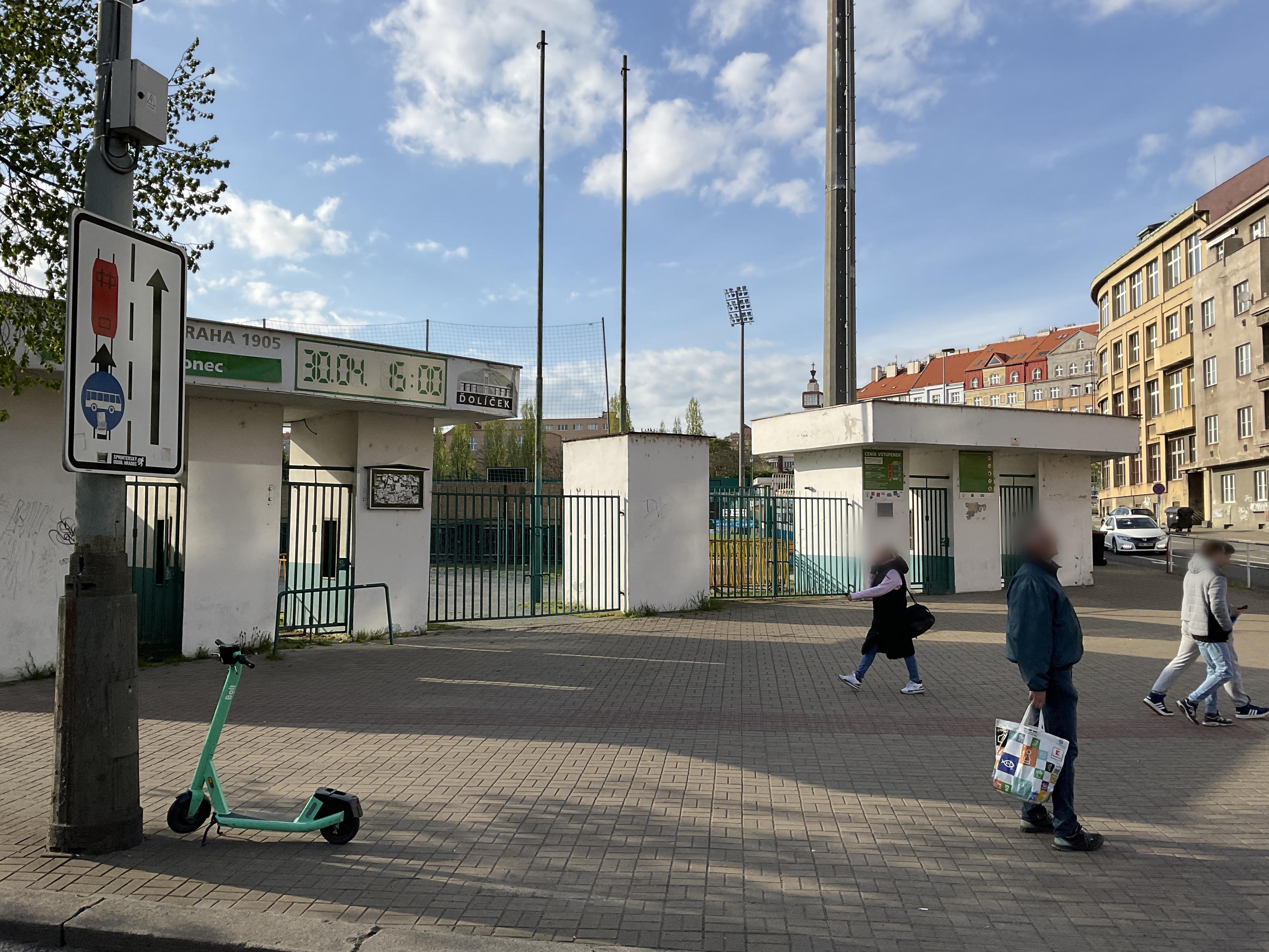 Městský stadion Ďolíček - Bohemians 1905 foto 3