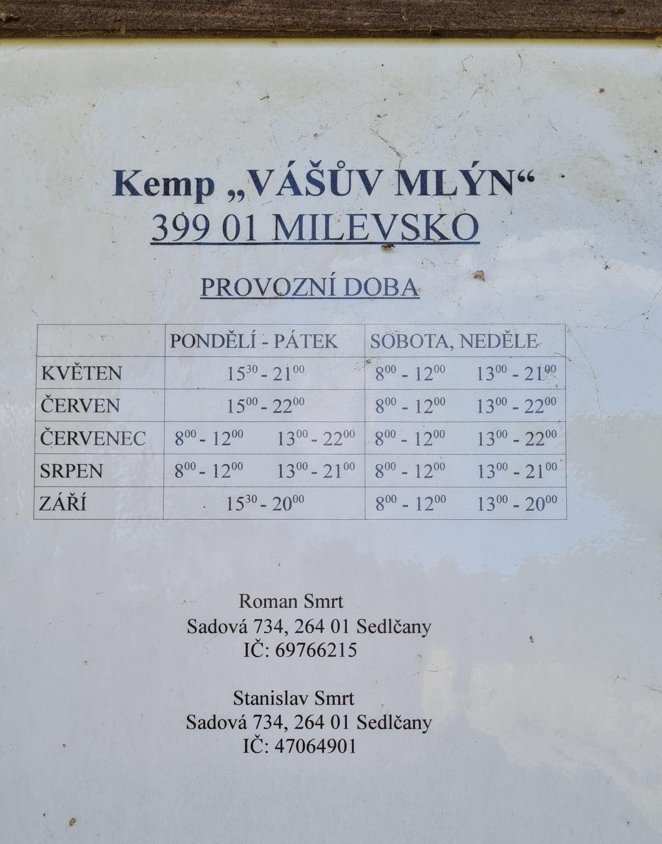 Kemp Vášův mlýn foto 6