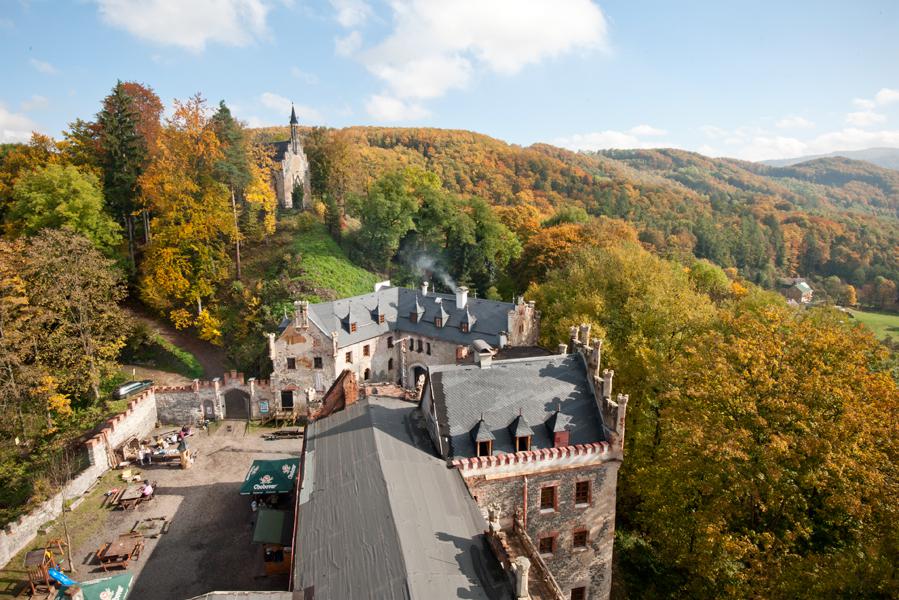 Zámek Horní Hrad - Hrad Hauenštejn foto 5