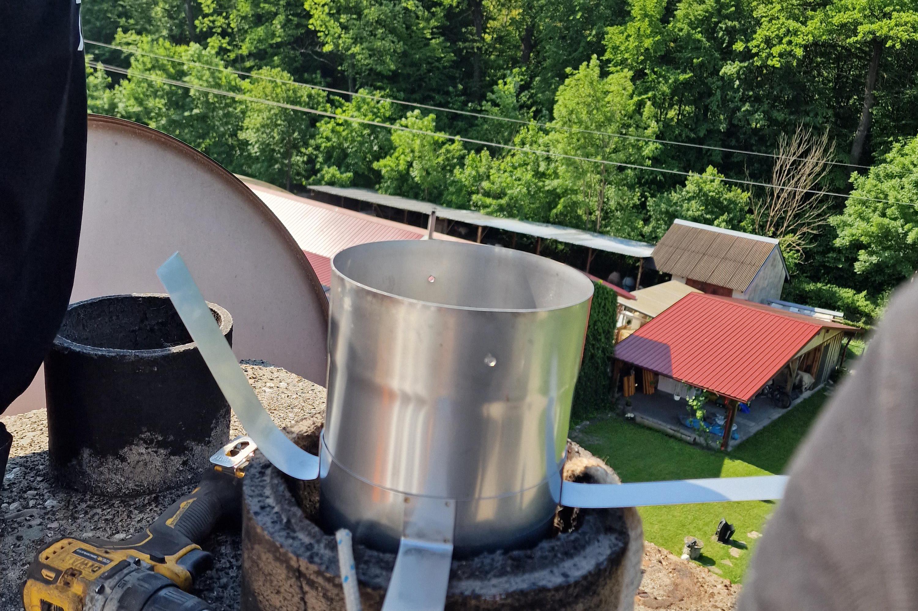 Vložkování komínu