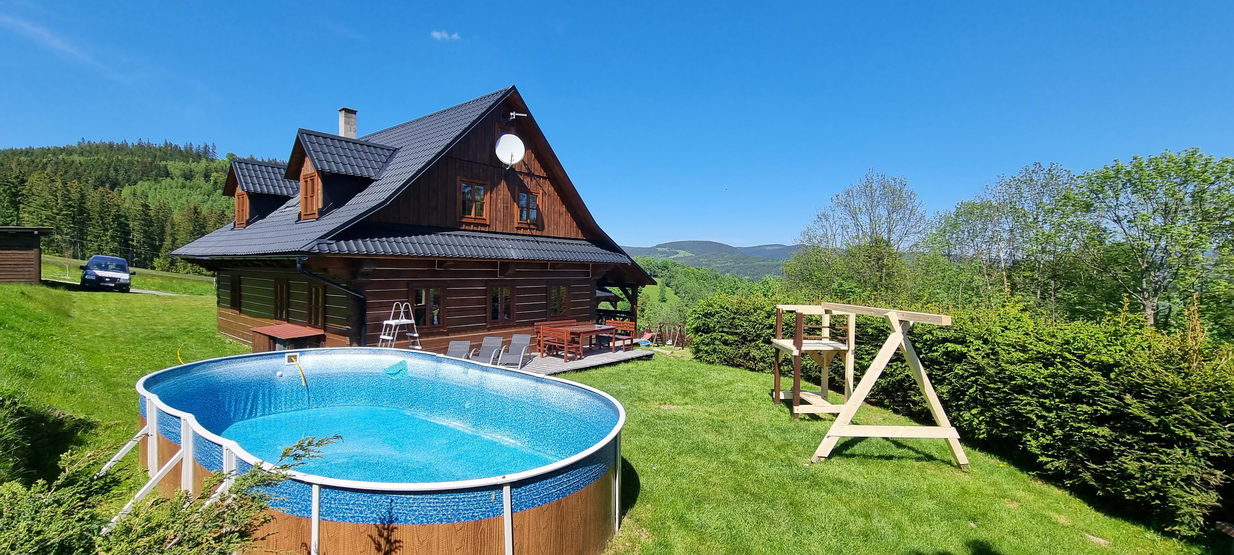 Horská roubenka Stříbrnice