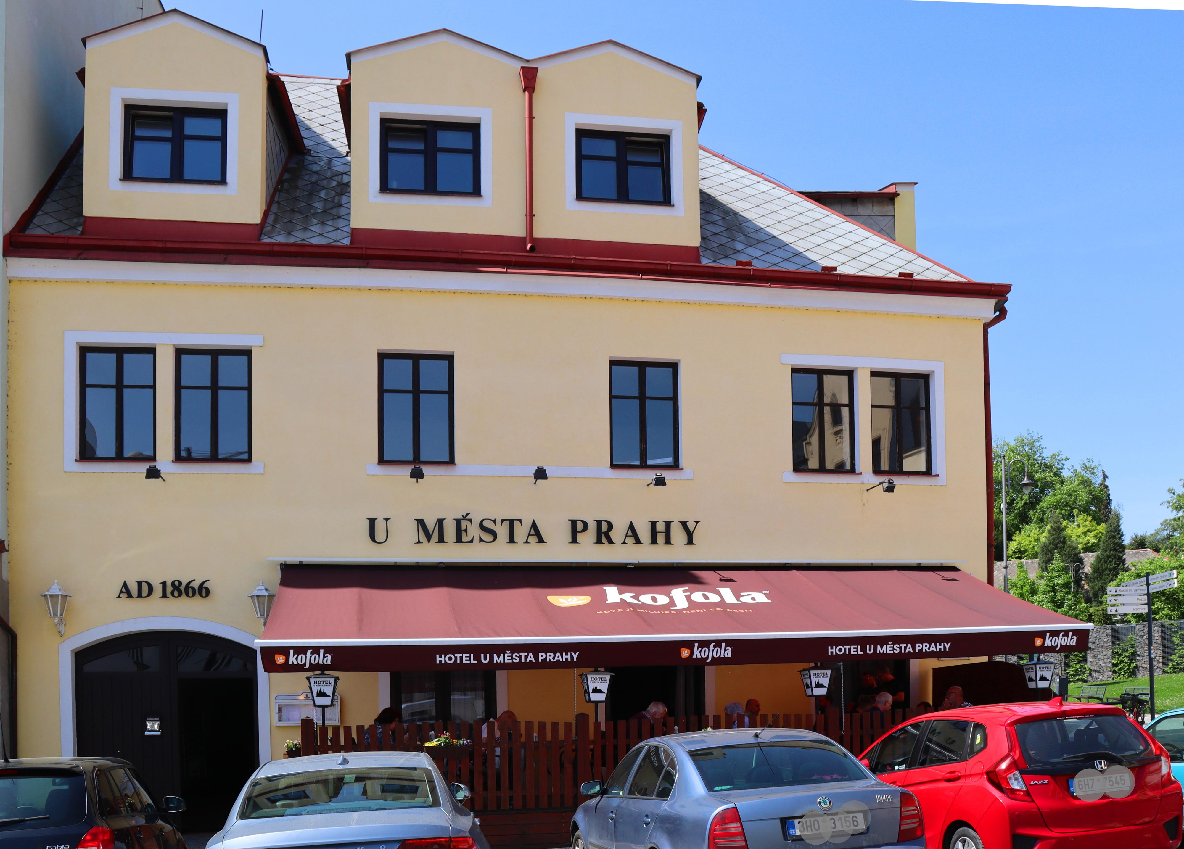 Hotel U města Prahy - restaurace