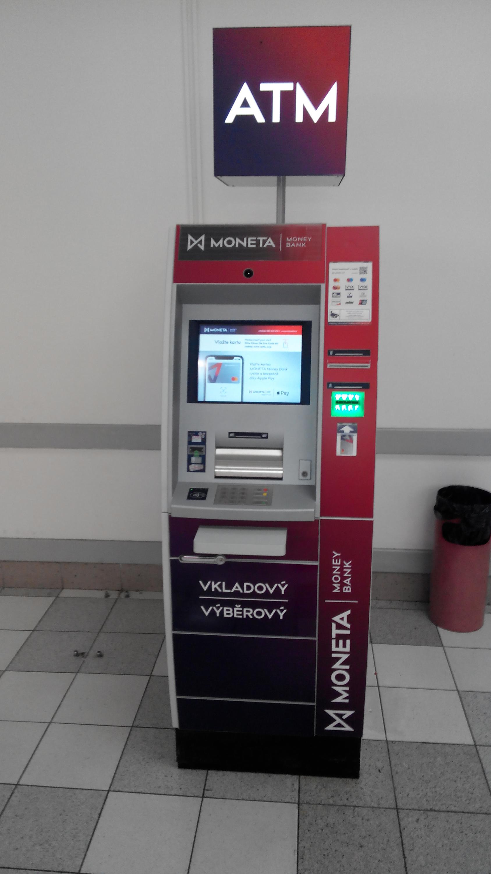 Bankomat MONETA Money Bank vkladový foto 2