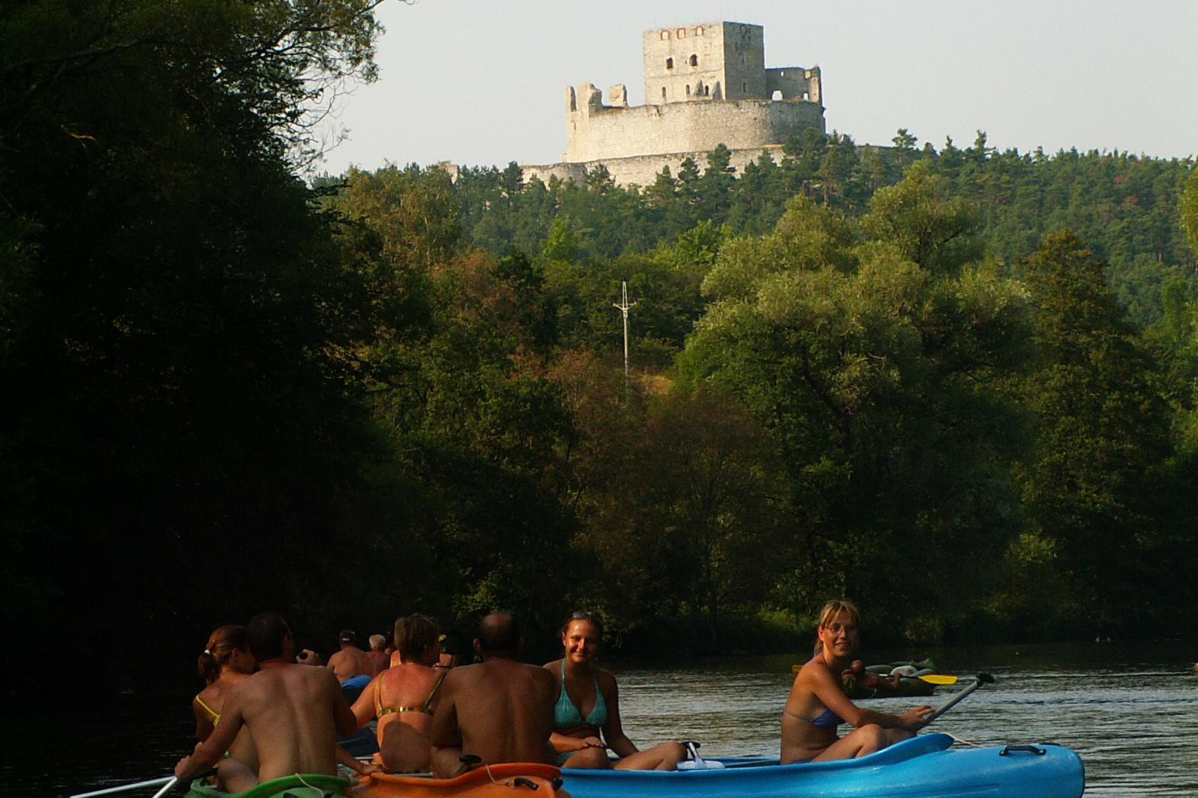 Výlet na raftu na trase Sušice - Rabí