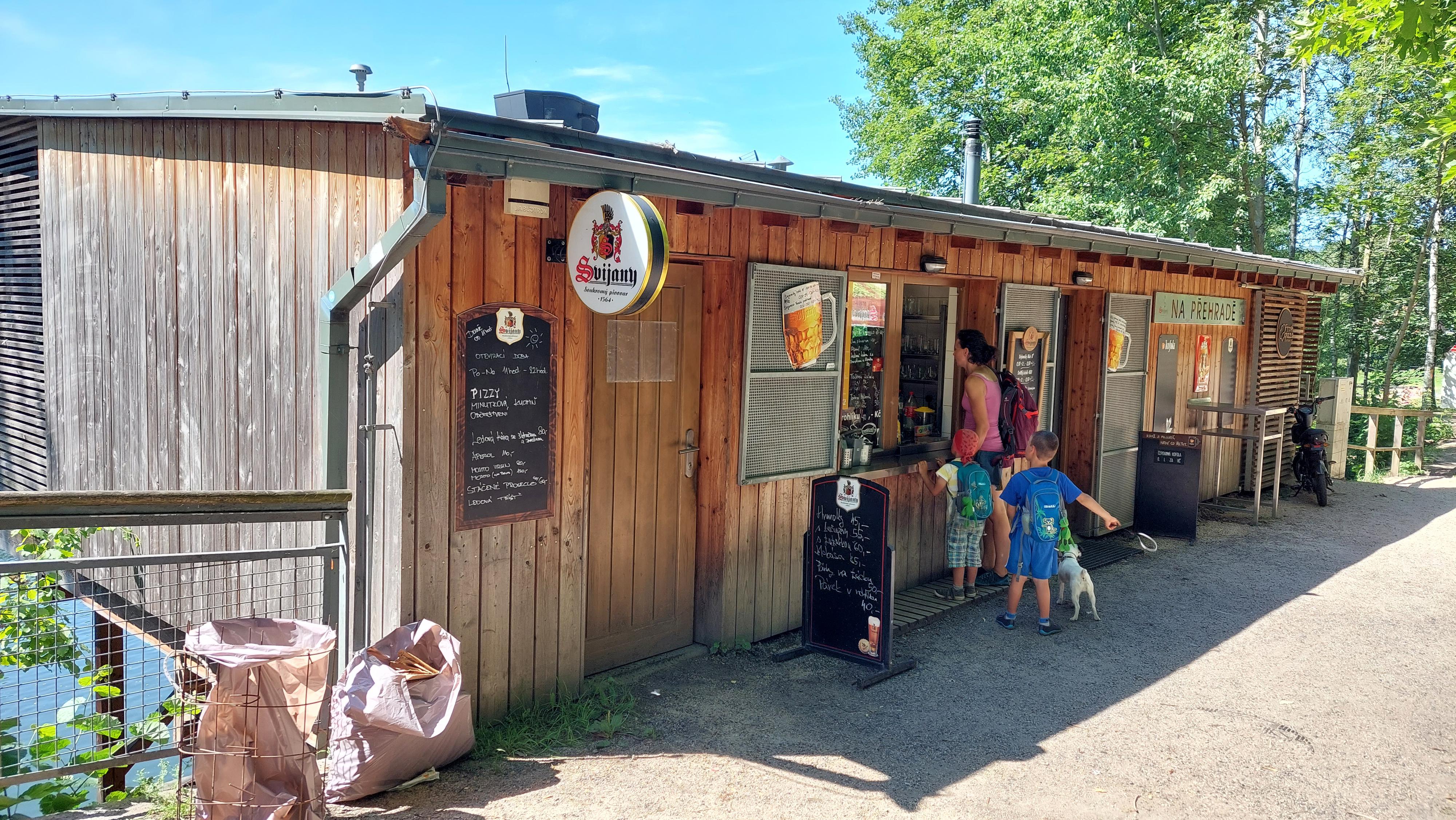 Fresh Pizza na přehradě Fojtka