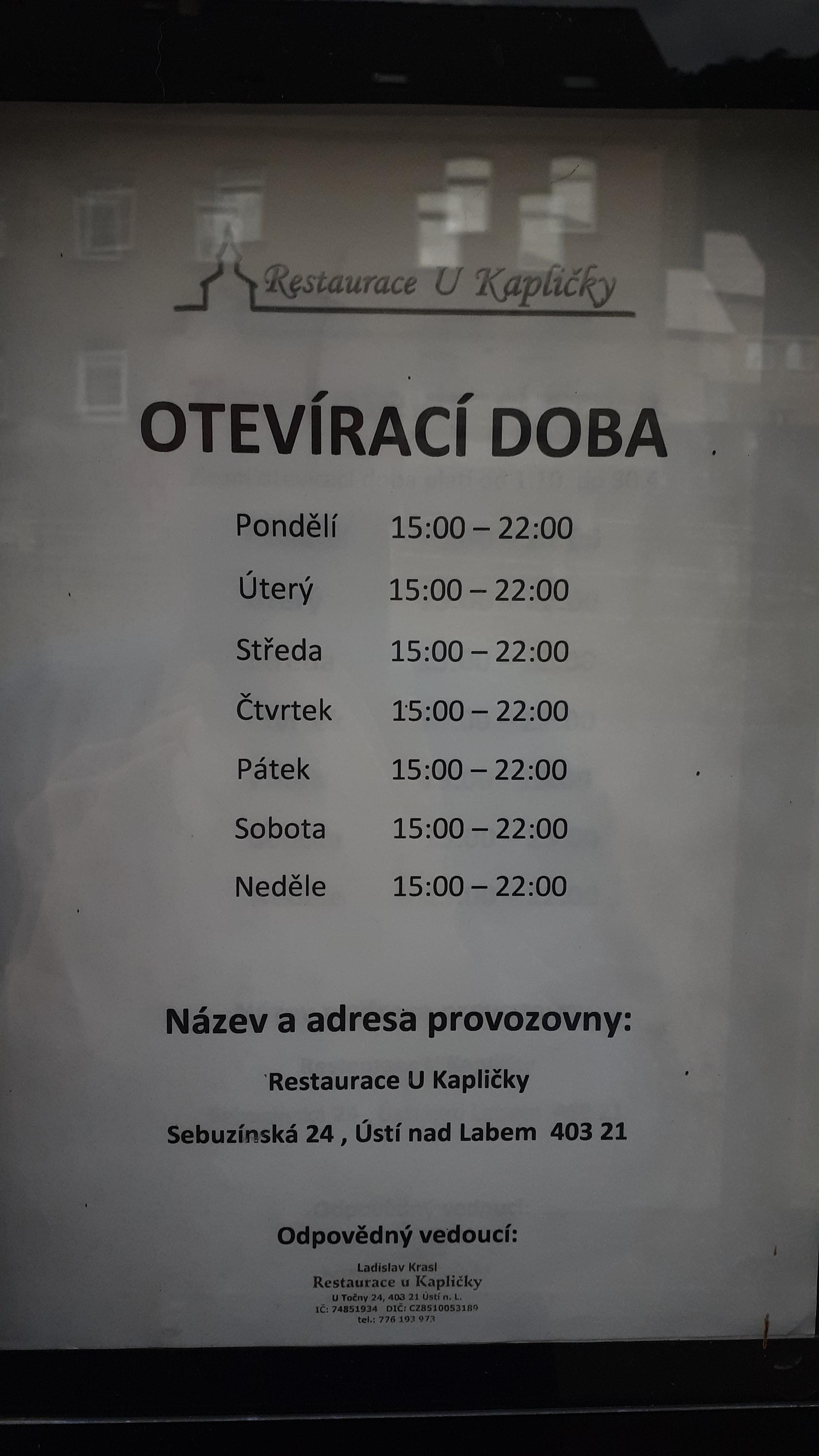 Restaurace U Kapličky foto 3