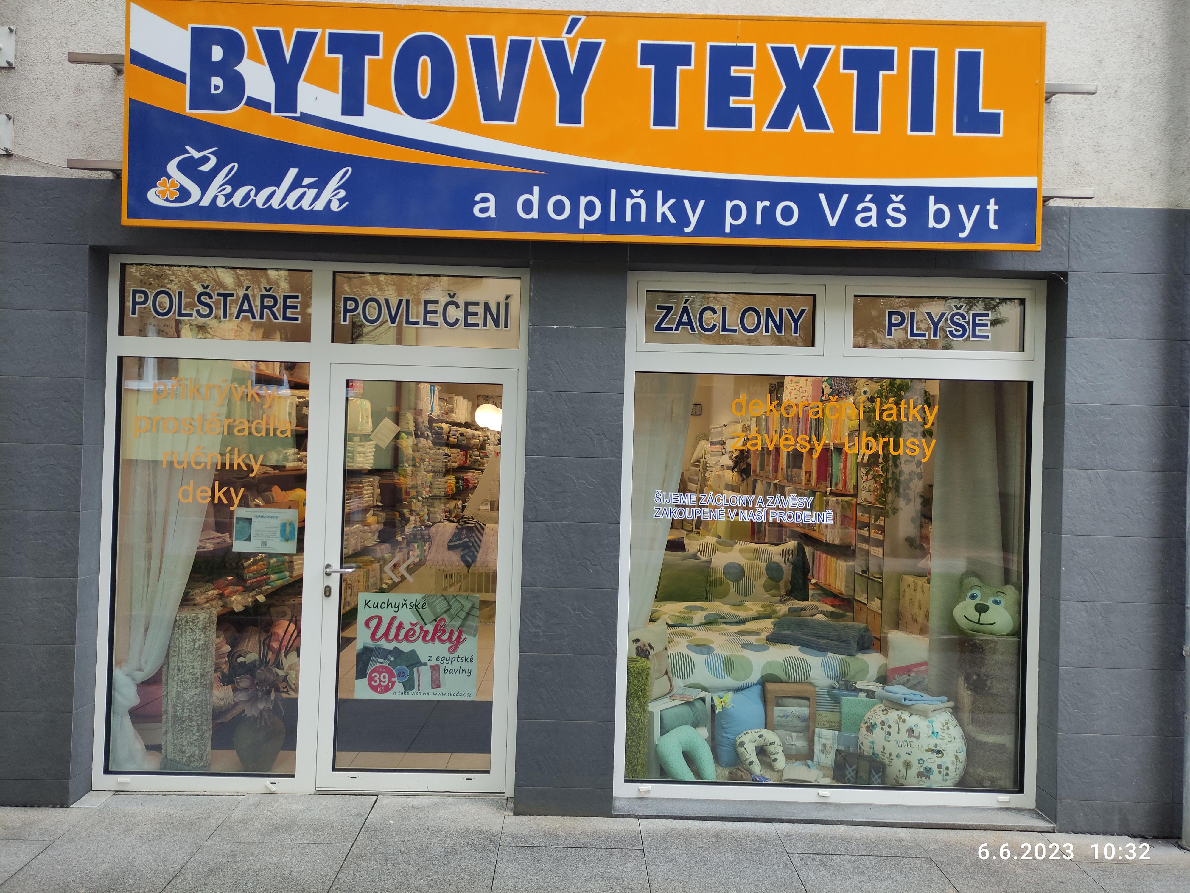 BYTOVÝ TEXTIL Škodák