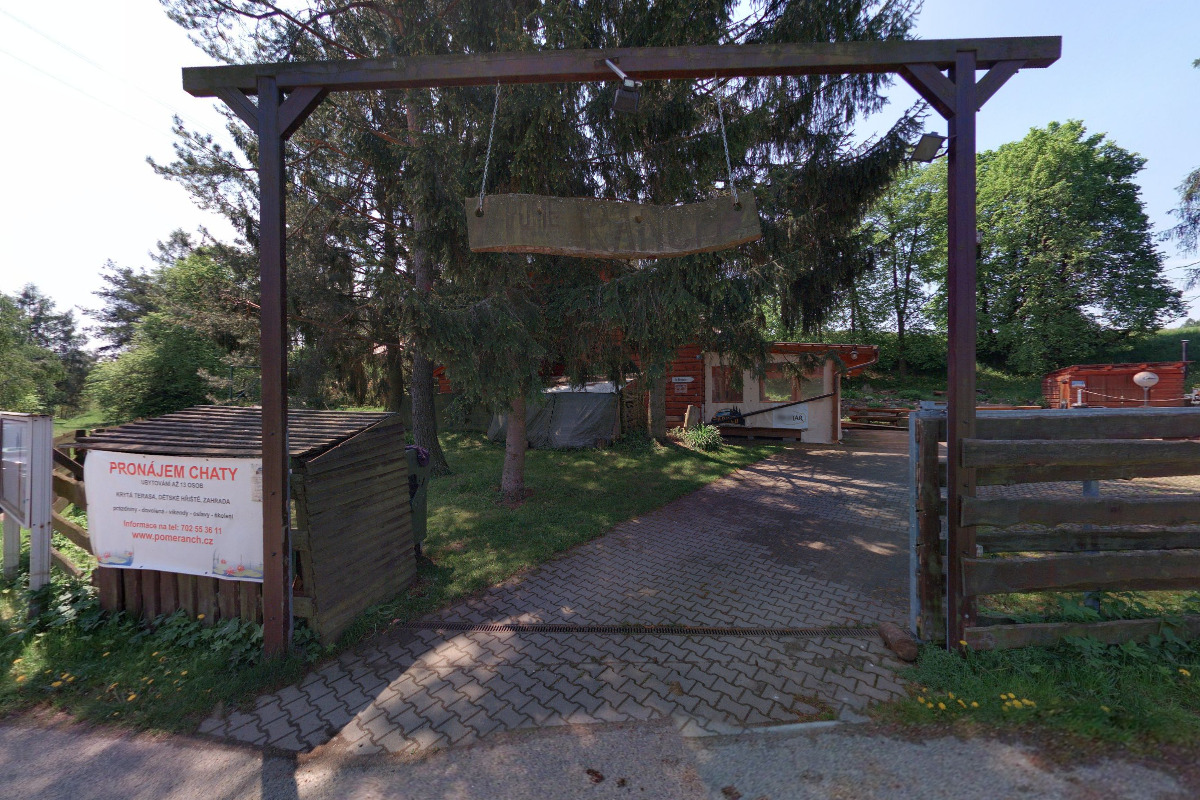 Chata Pomeranch U rybníka