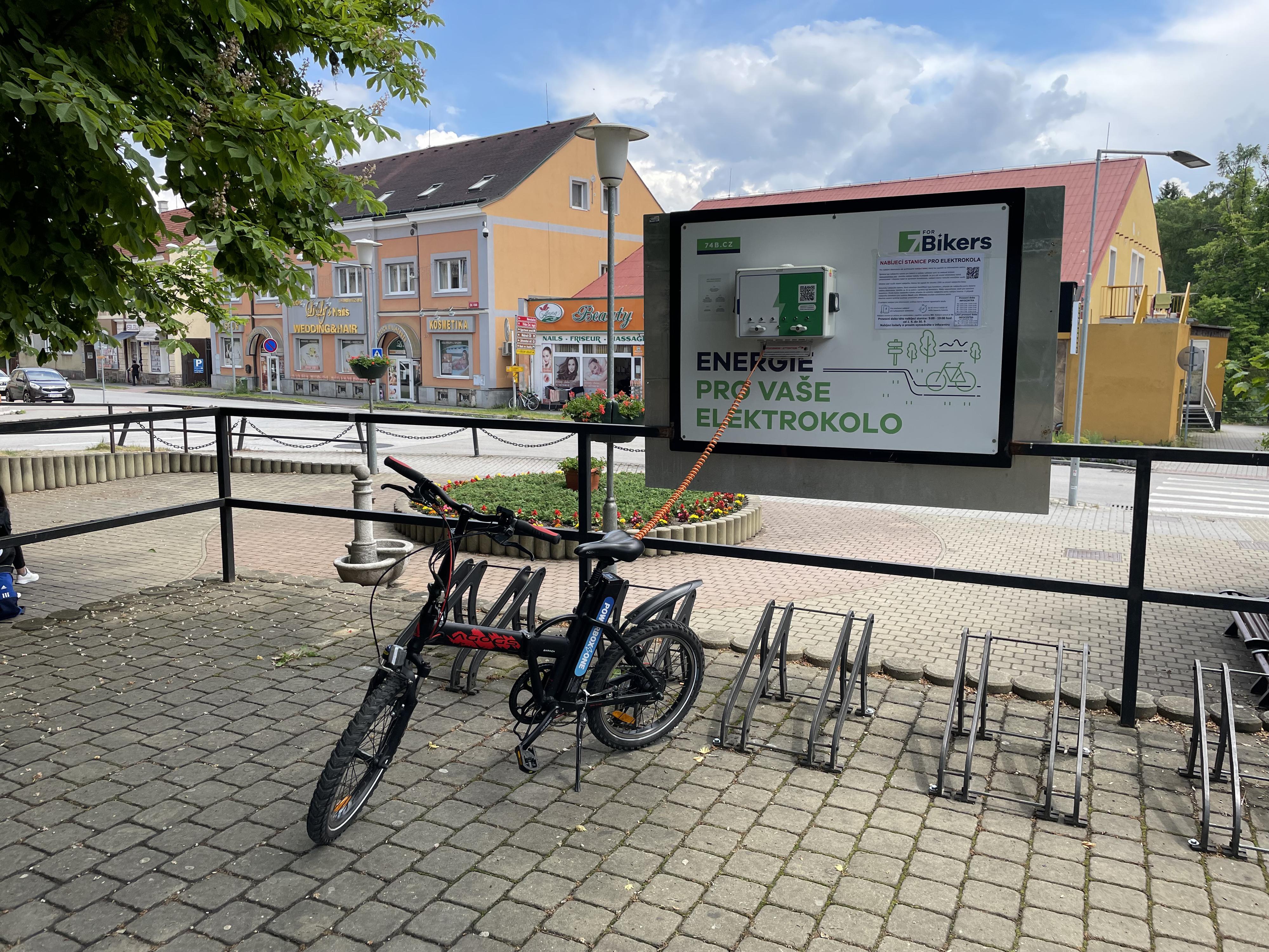 Nabíjecí stanice Město České Velenice foto 4