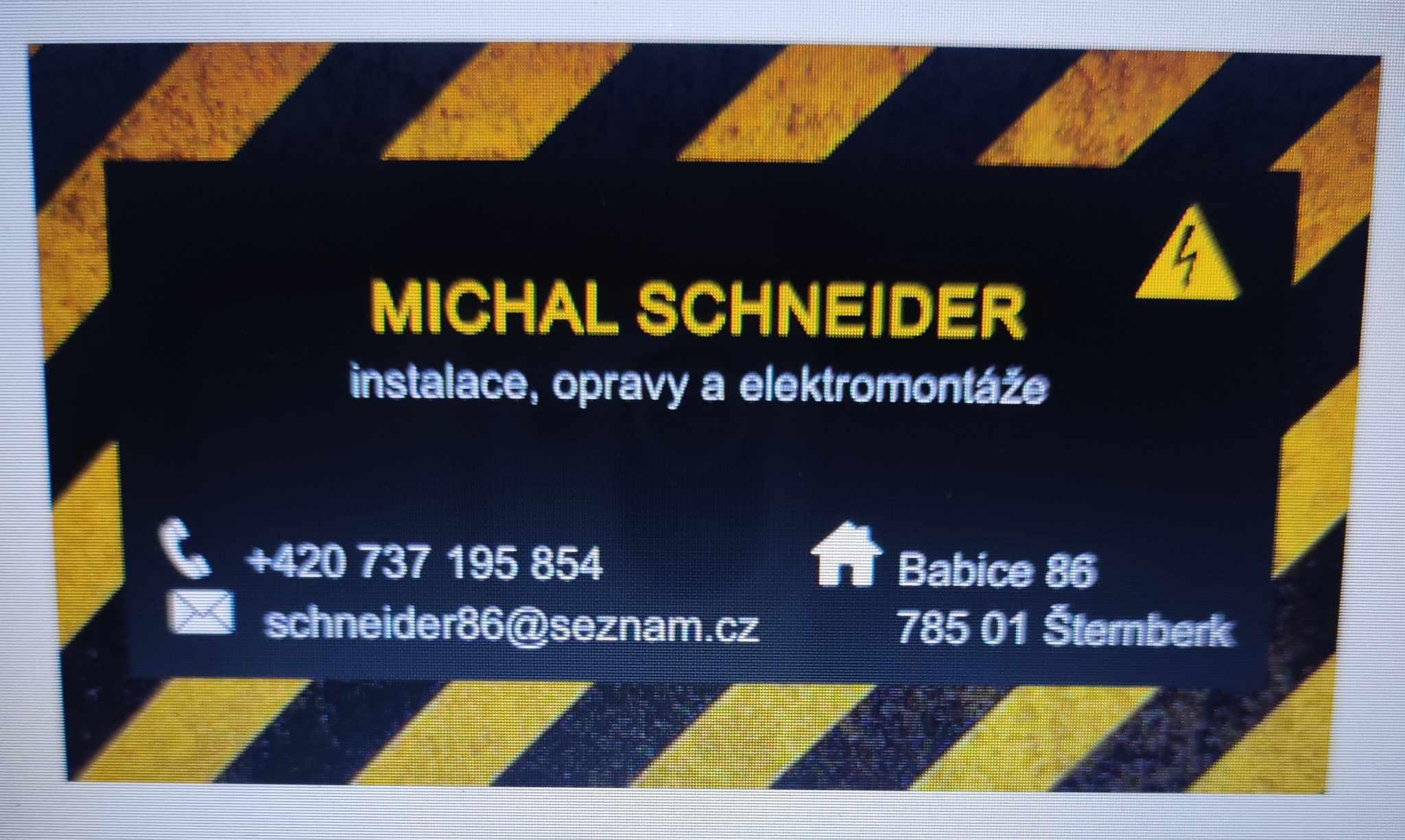 Michal Schneider - Instalace, opravy a elektromontáže foto 2