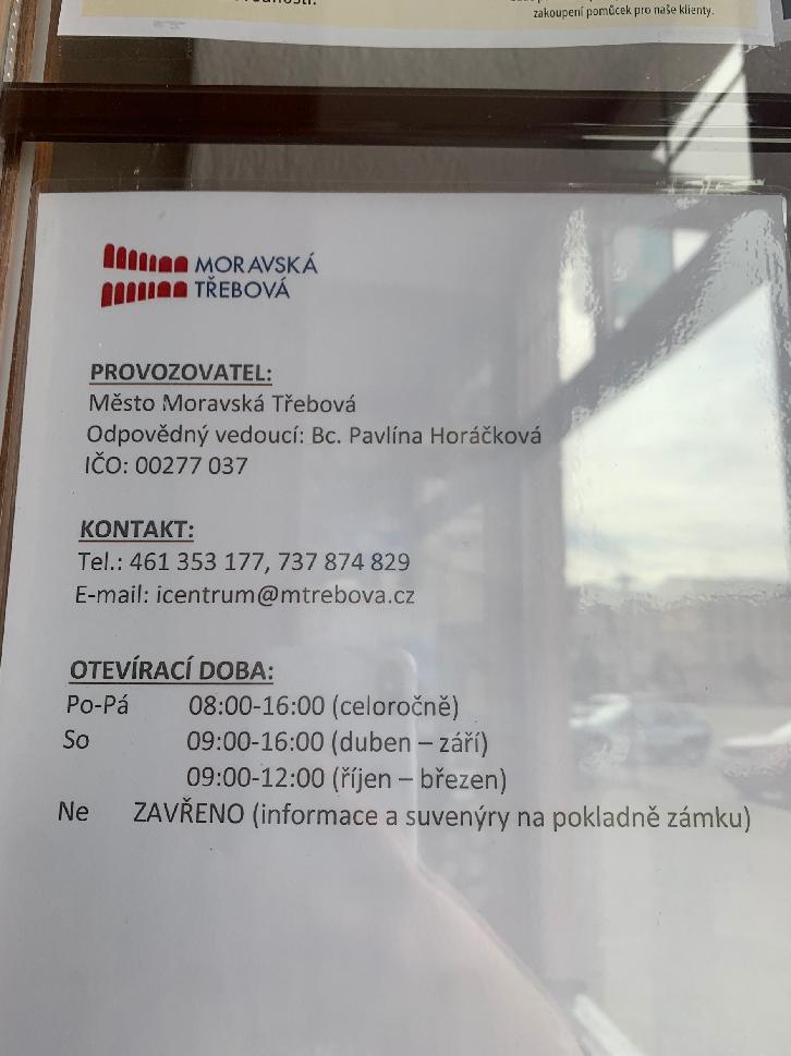 Městské informační centrum Moravská Třebová foto 4