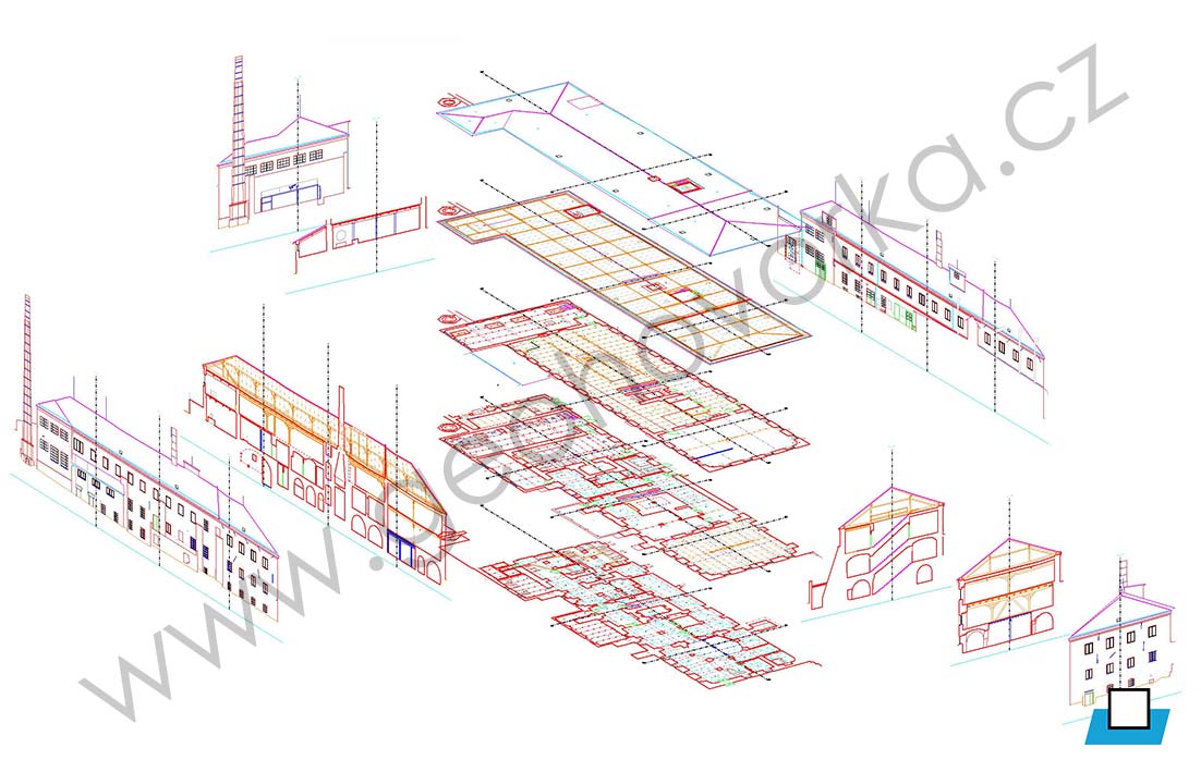 Ing. Jiří Hovorka - geodetické zaměření, 3D laserové skenování, zaměření budov foto 4