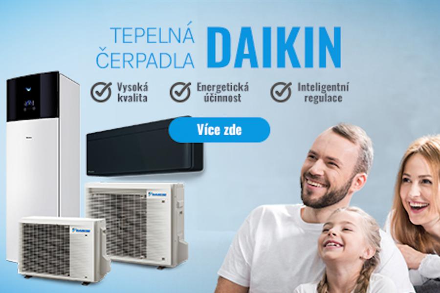 Tepelná čerpadla Daikin