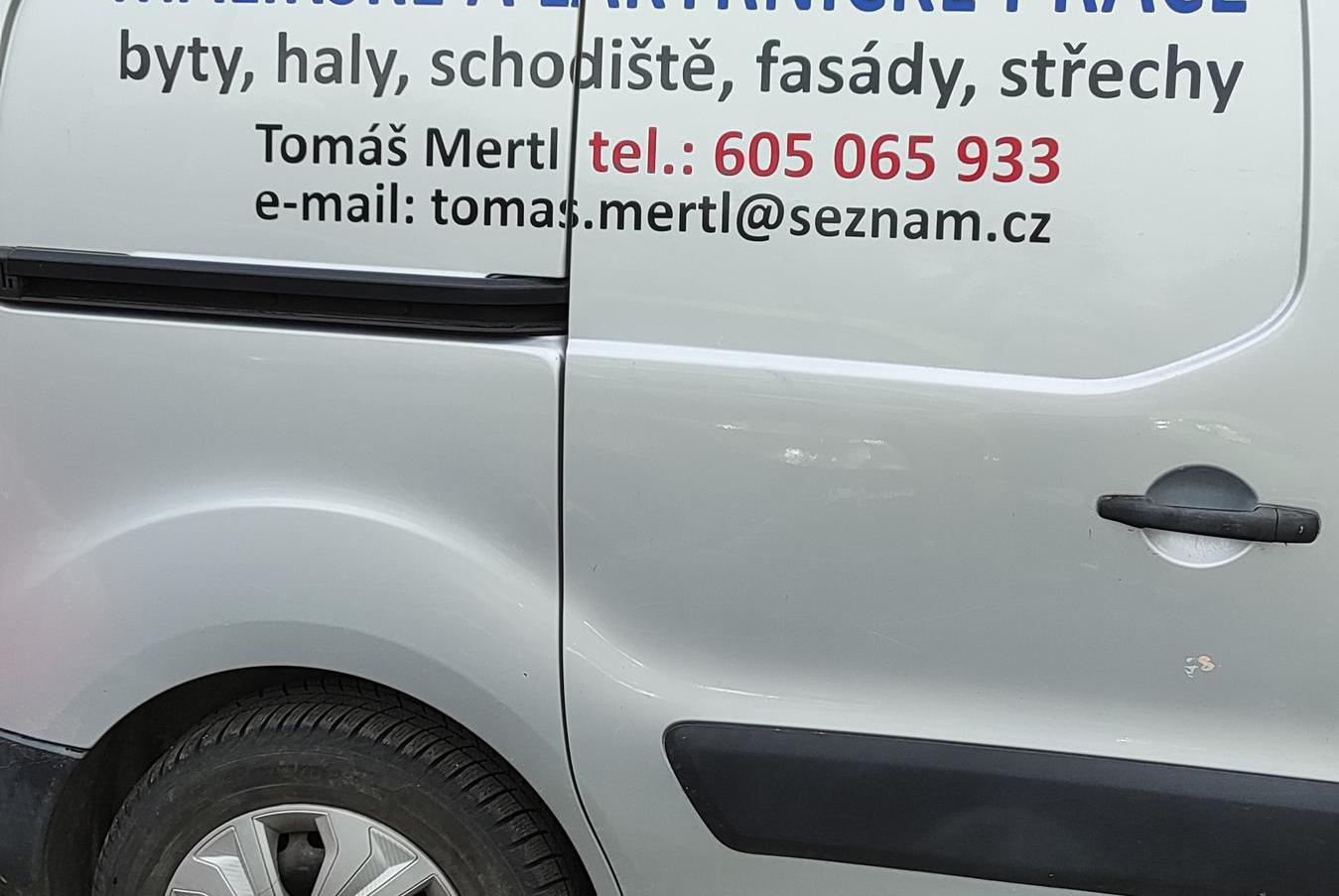 Malířské práce Tomáš Mertl