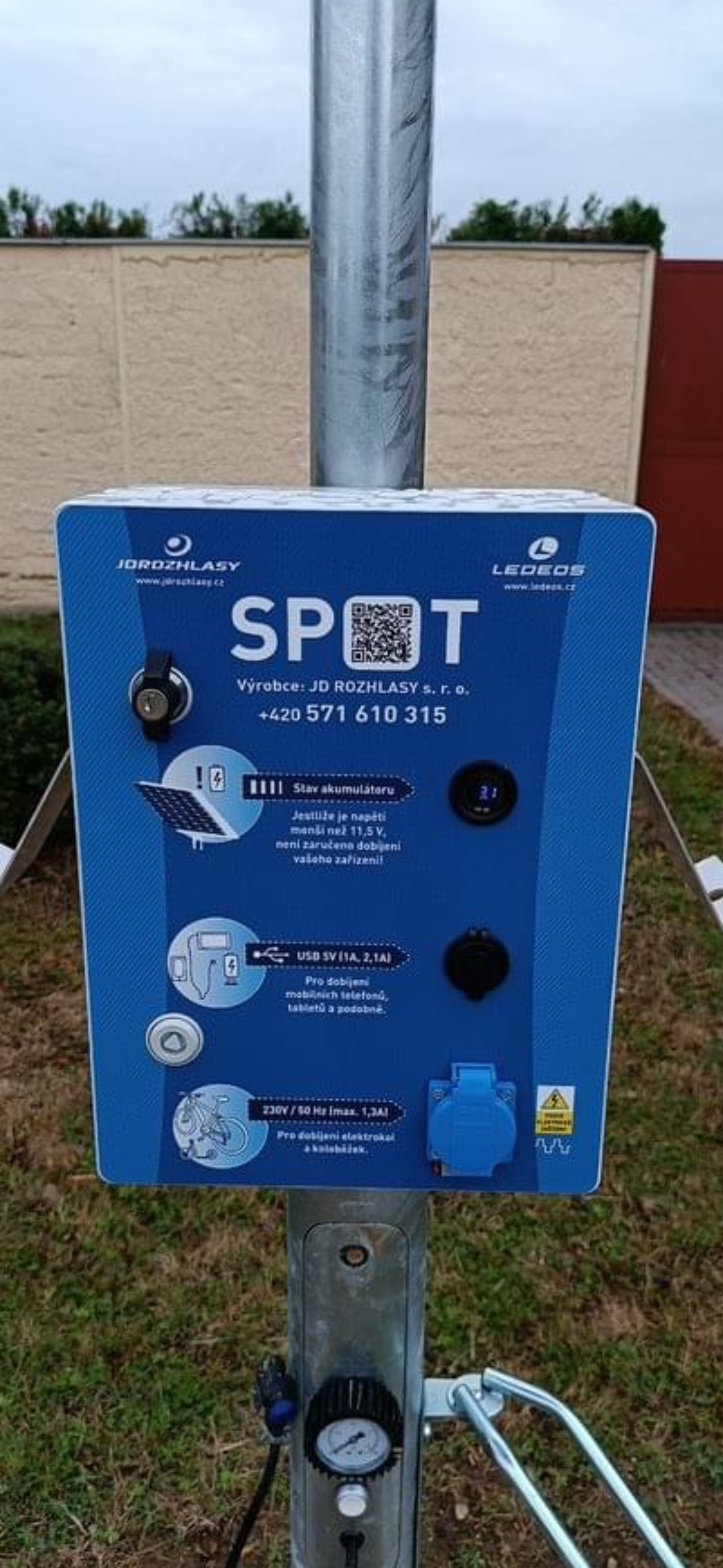 Nabíjecí stanice pro elektrokola Dědina foto 4