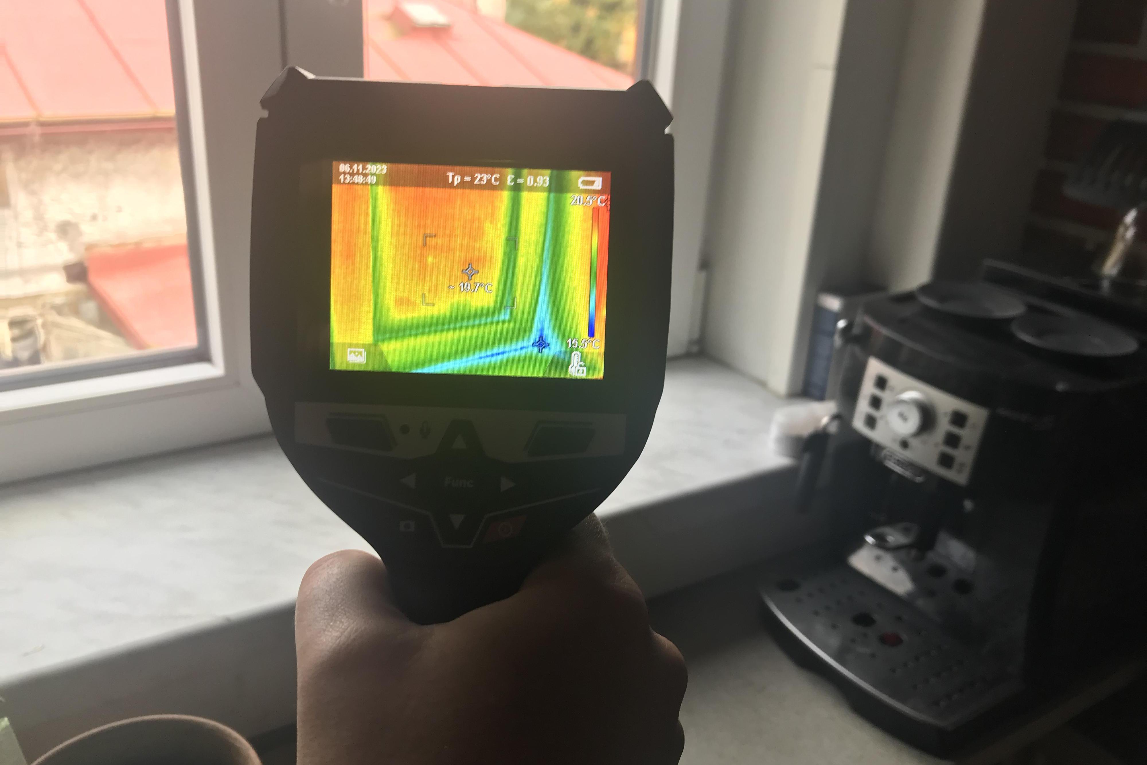 TERMOKAMERA MĚŘENÍ
