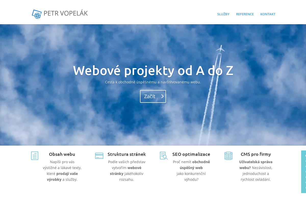 Webové stránky a prezentace Petr Vopelák
