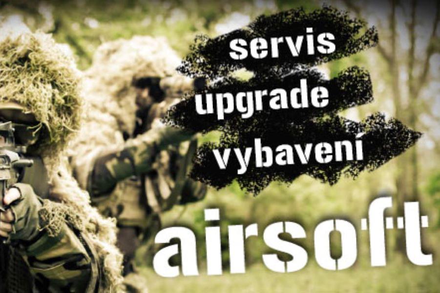 Servis airsoft zbraní. Upgrade a úpravy na zakázku
