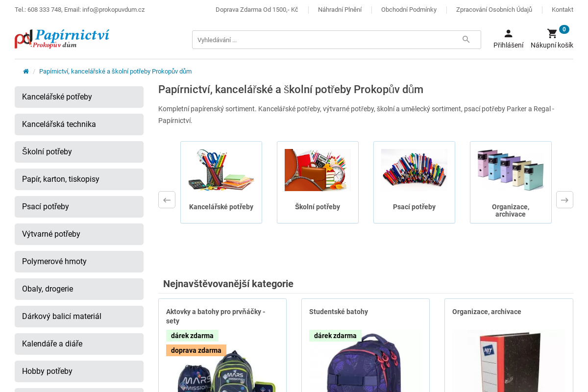 Potřeby-kancelářské.eu