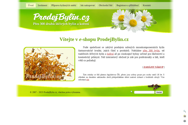 Prodej Bylin Hodonin