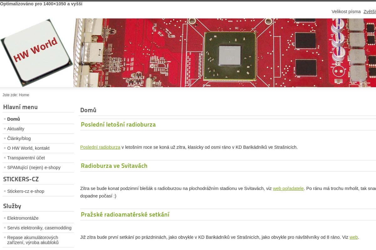 Hwworld.cz