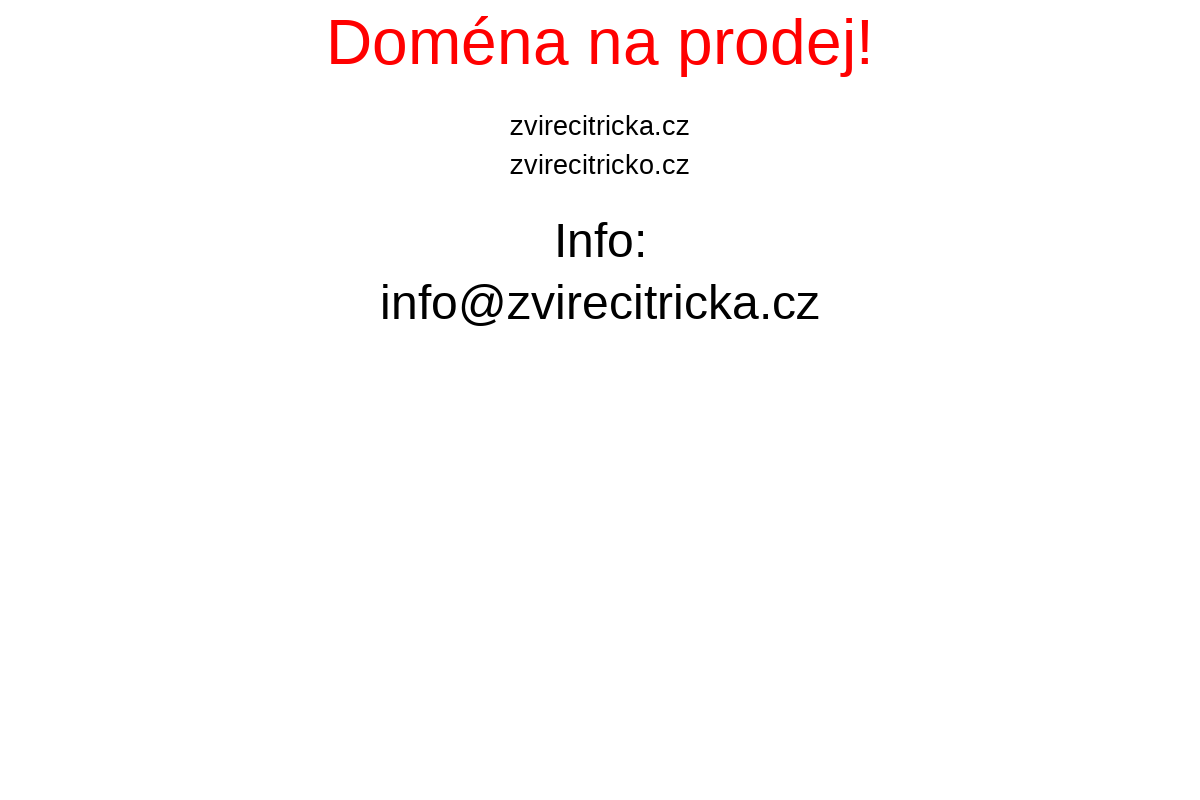 ZvireciTricka.cz