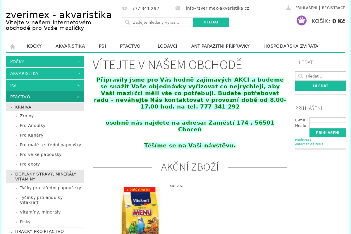 Zverimex-akvaristika.cz