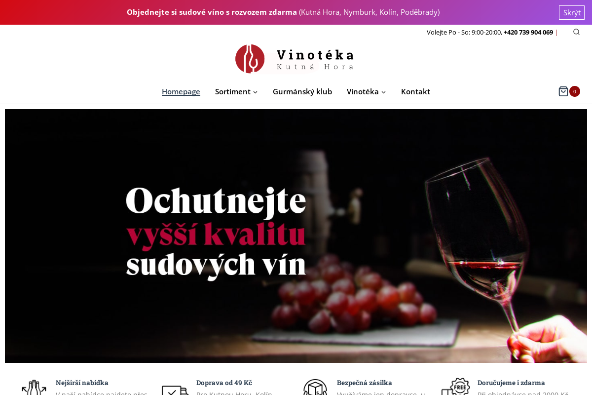 Vinotekakutnahora.cz