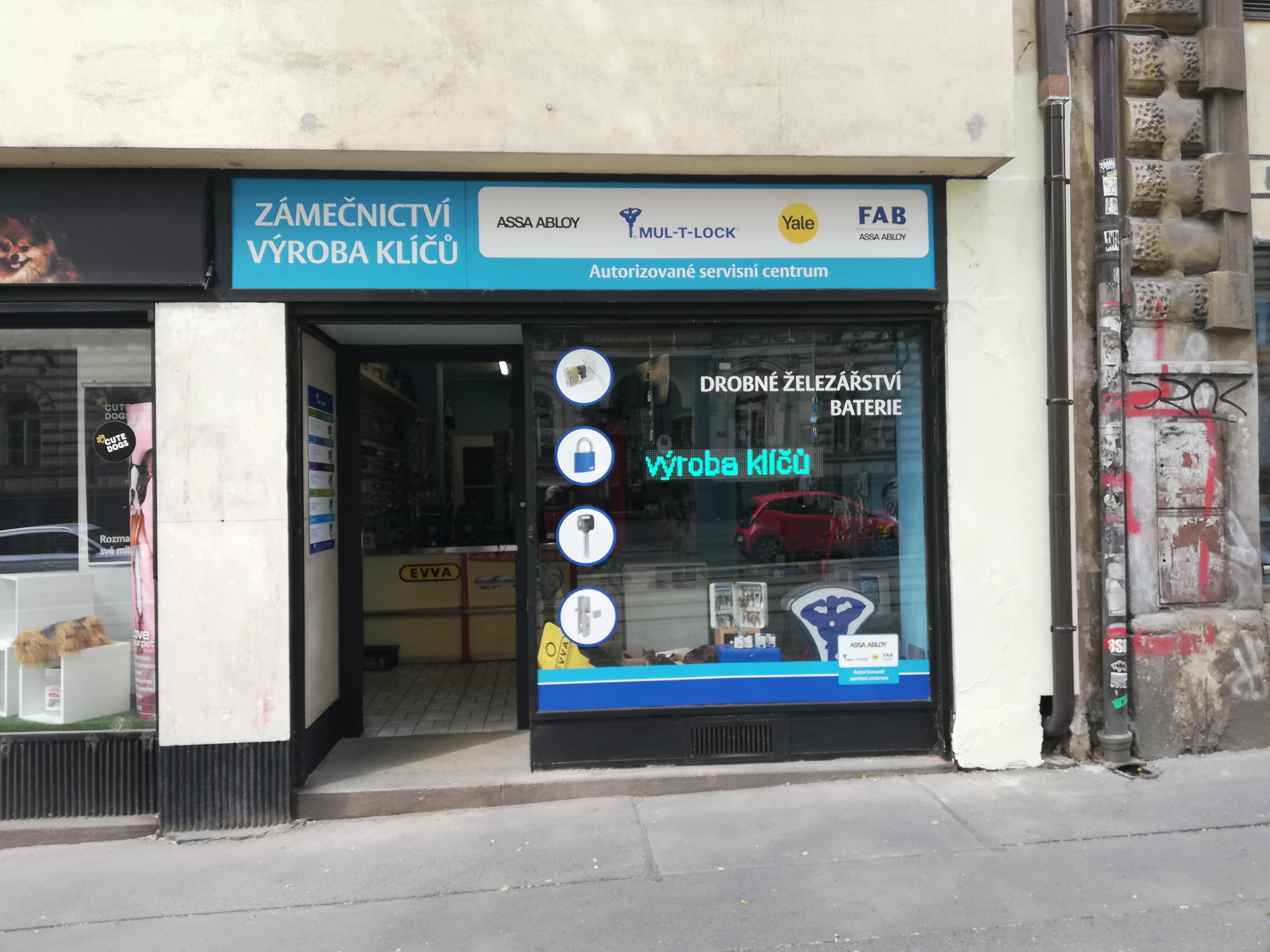 Výměny vložek a zámků u zákazníků na Praze 2