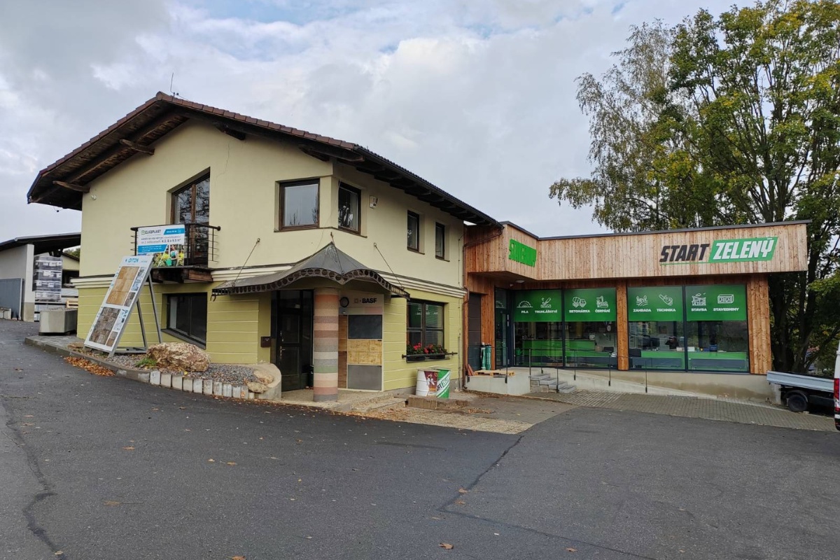 Stavebniny START Zelený - Brtnice