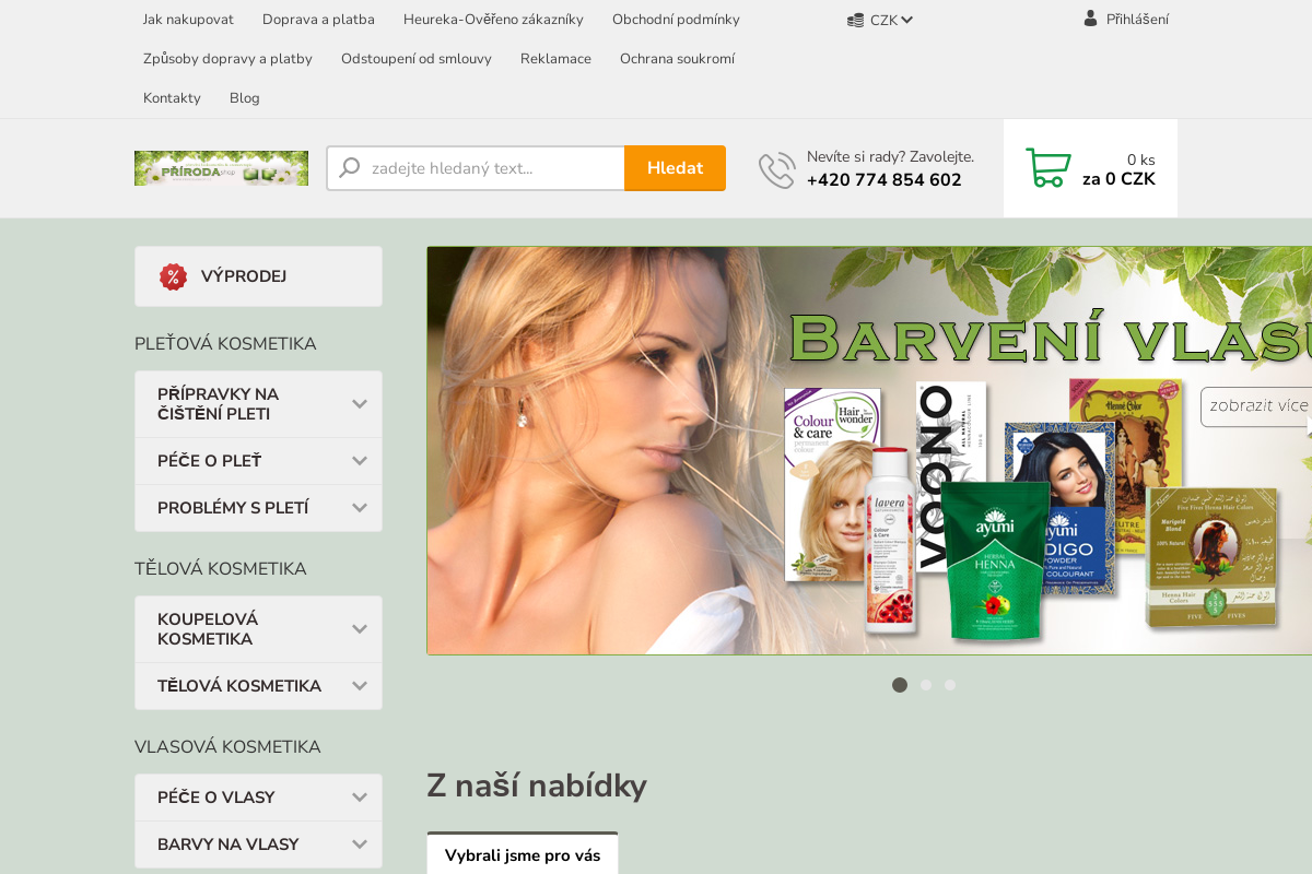 Prirodashop.cz