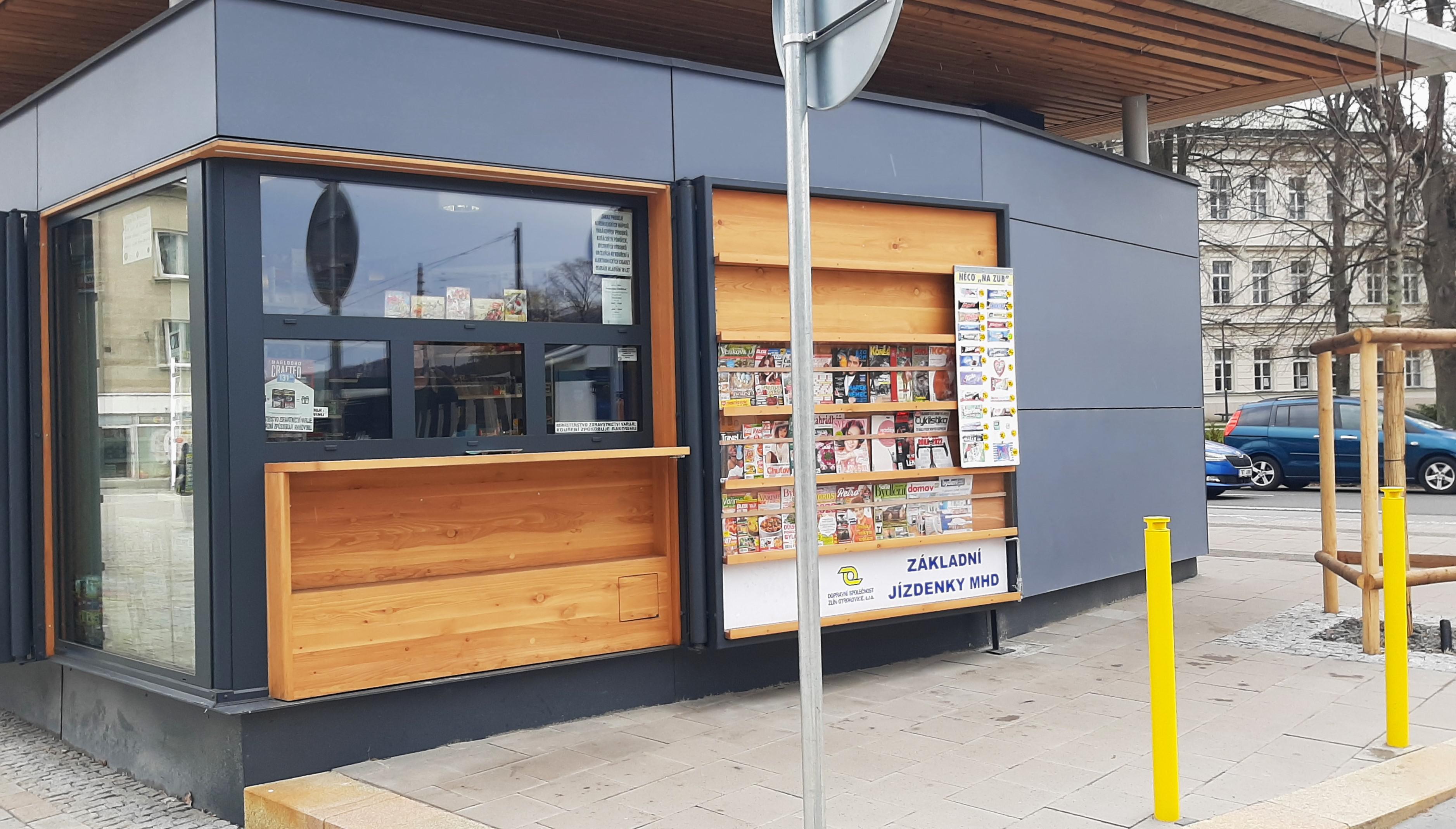 Trafika zastávka nám. Míru